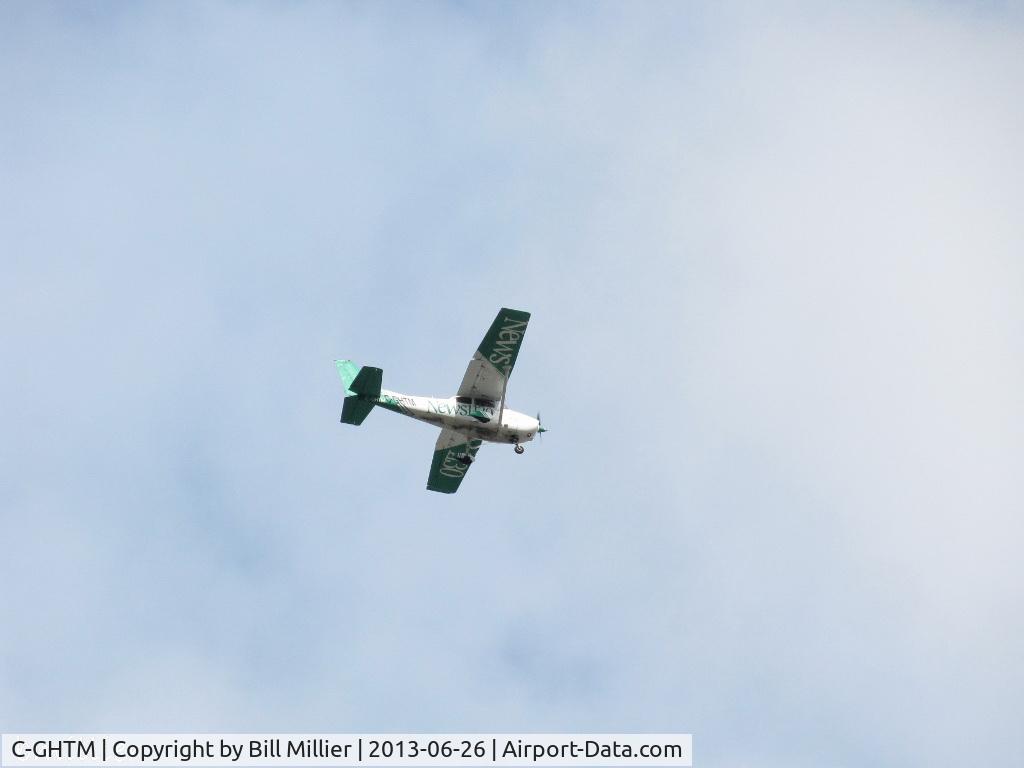 C-GHTM, Cessna 172R C/N 17280930, News 1130 Cessna 172R Skyhawk C_GHTM flies over Pattullo Bridge Jun26 13