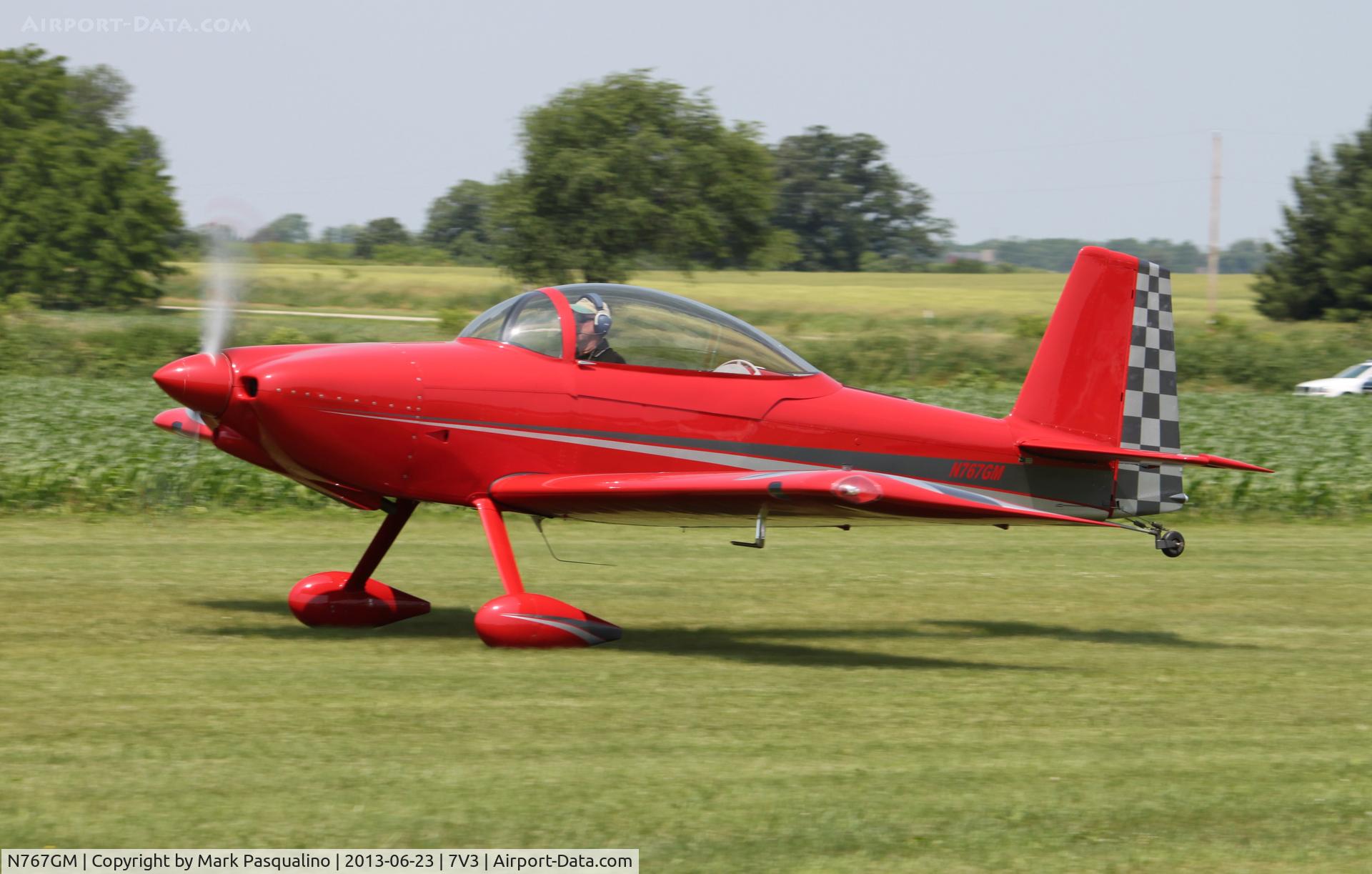 N767GM, 2007 Vans RV-8 C/N 80588, Vans RV-8