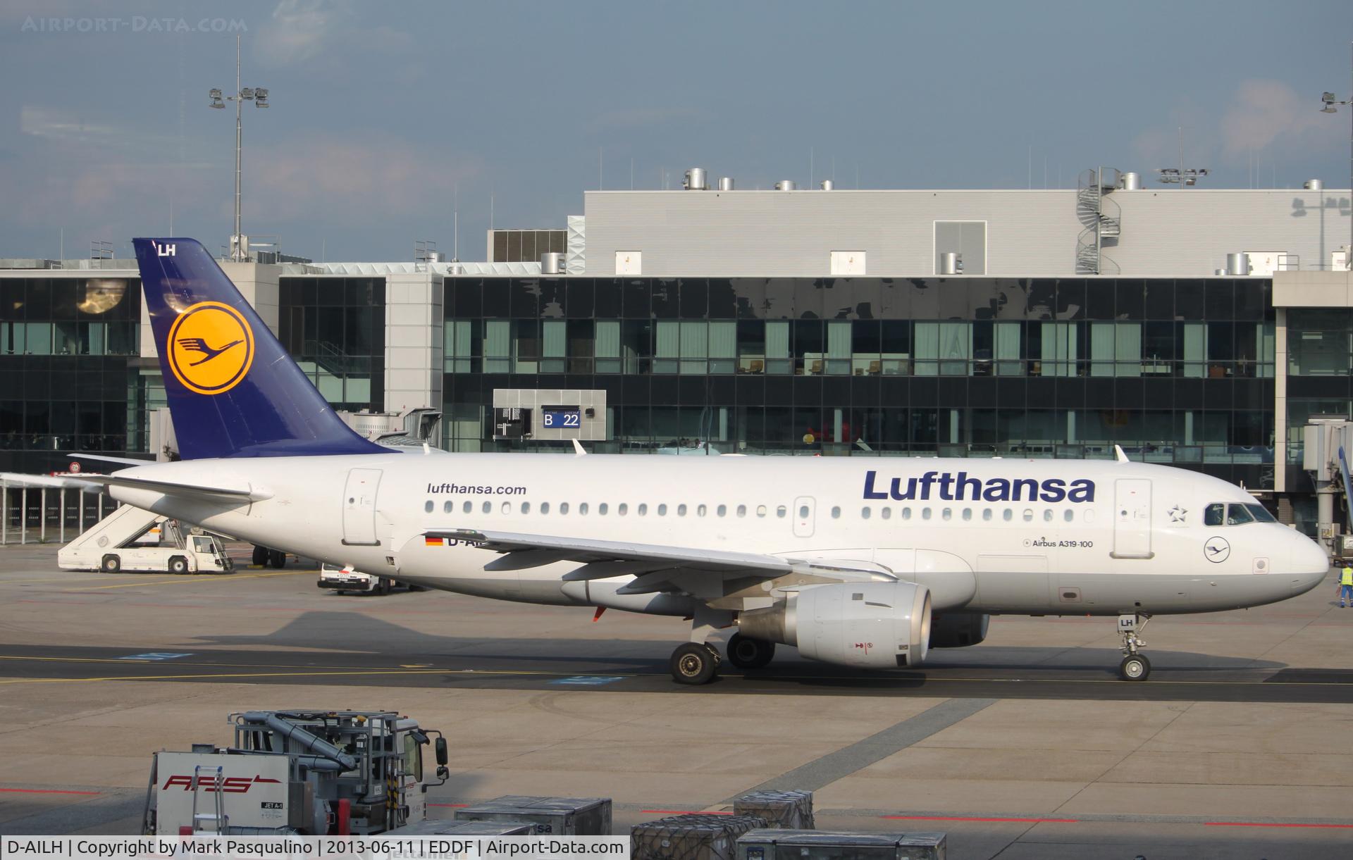 D-AILH, 1997 Airbus A319-114 C/N 641, Airbus A319