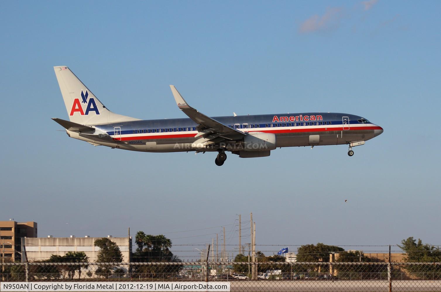N950AN, 2000 Boeing 737-823 C/N 30087, American 737-800