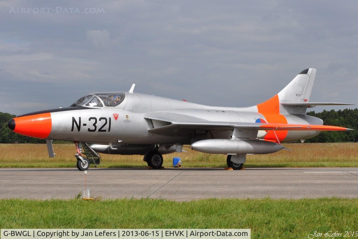G-BWGL, 1959 Hawker Hunter T.8C C/N 41H/695946, Static Display