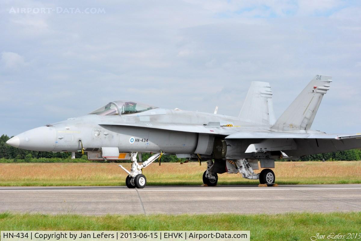HN-434, McDonnell Douglas F-18C Hornet C/N 1441, Static Display