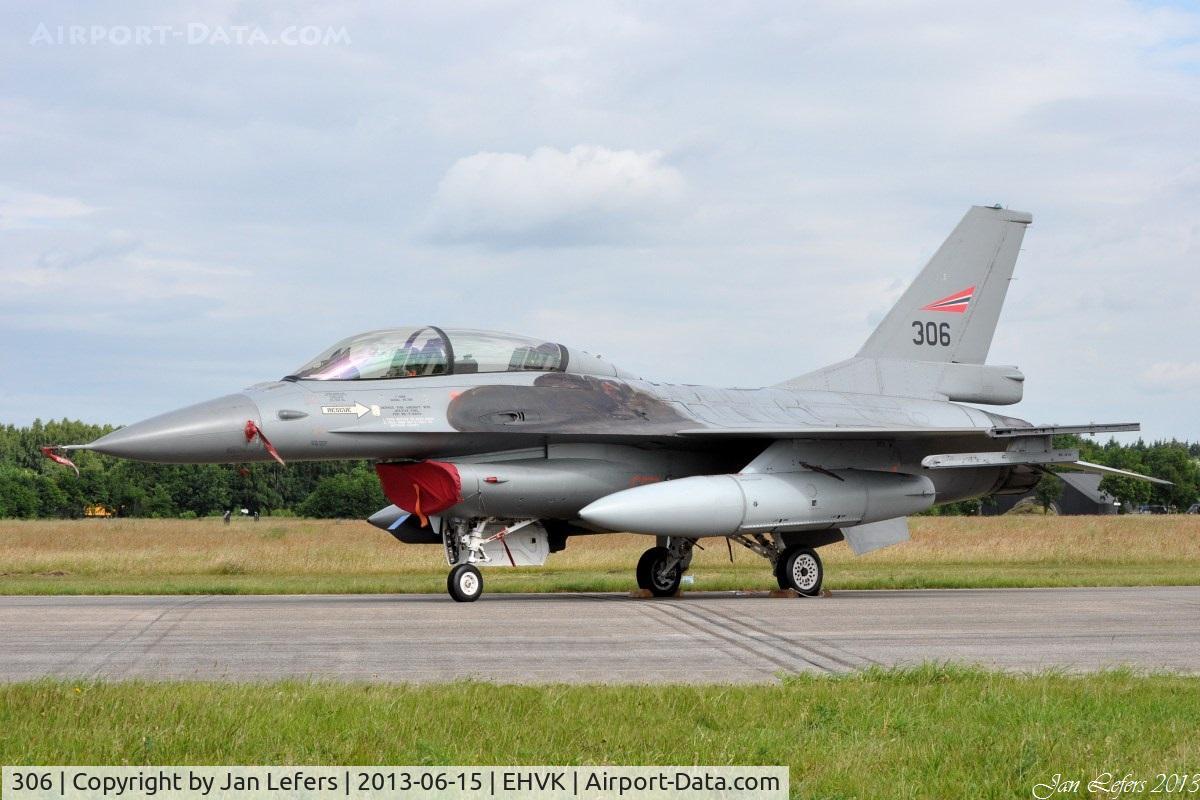 306, 1978 General Dynamics F-16BM Fighting Falcon C/N 6L-06, Static Display