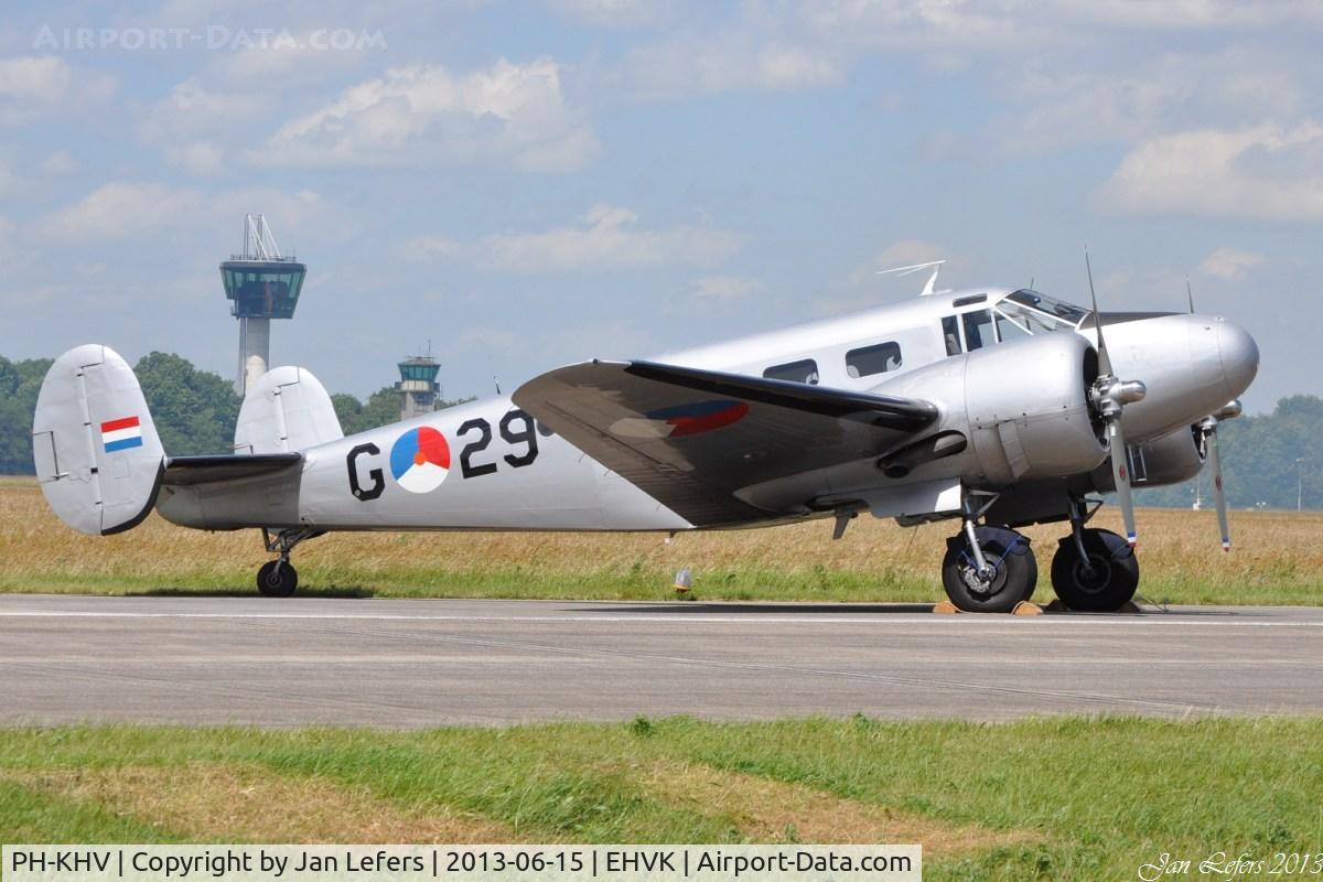 PH-KHV, 1952 Beech Expeditor 3NM (D18S) C/N A-904/CA-254, Static Display