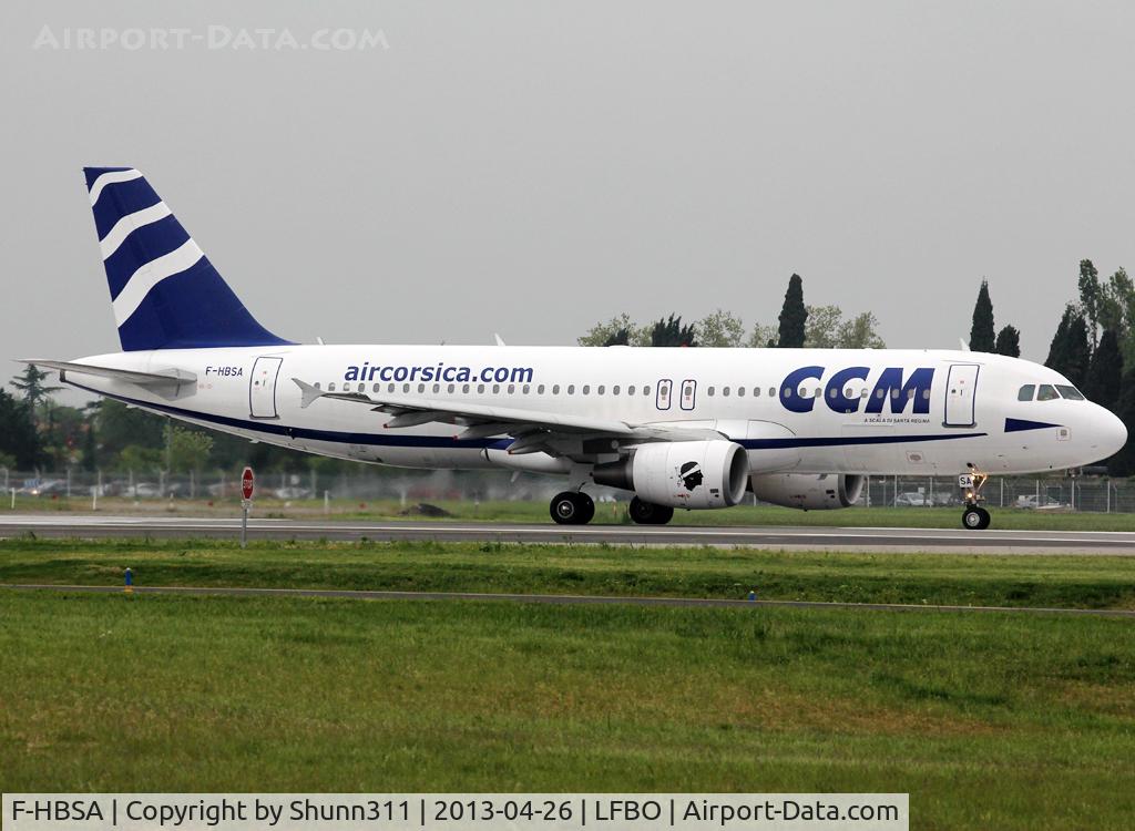F-HBSA, 2009 Airbus A320-216 C/N 3882, Ready for take off rwy 32R in still CCM c/s