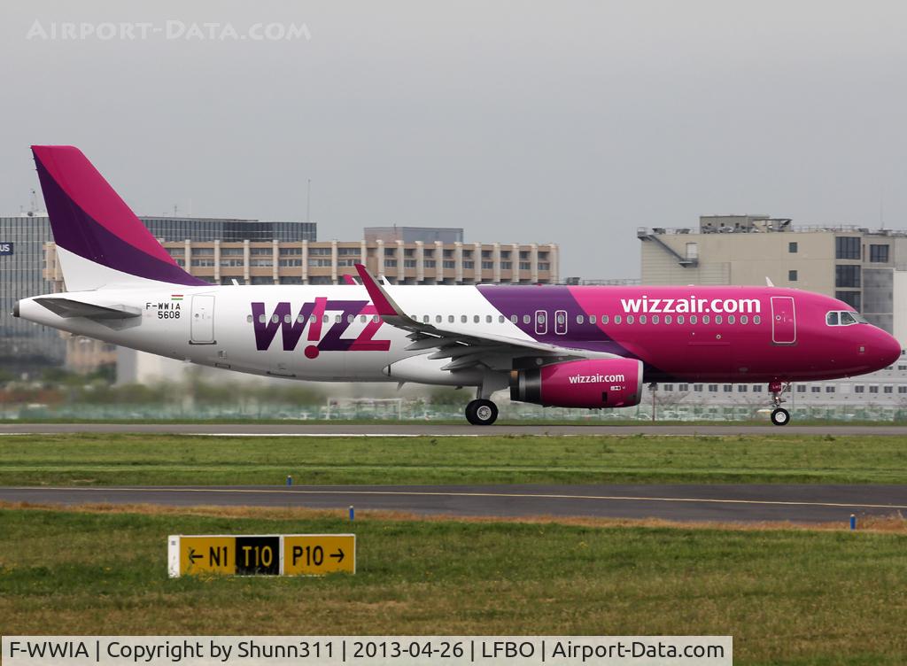 F-WWIA, 2013 Airbus A320-232 C/N 5608, C/n 5608 - To be HA-LWS