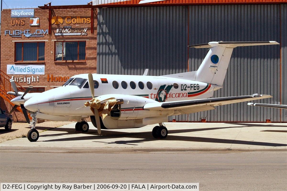 D2-FEG, 1982 Beech B200 King Air C/N BB-1060, Beech B200 Super King Air [BB-1060] (Tropicana) Lanseria~ZS 20/09/2006