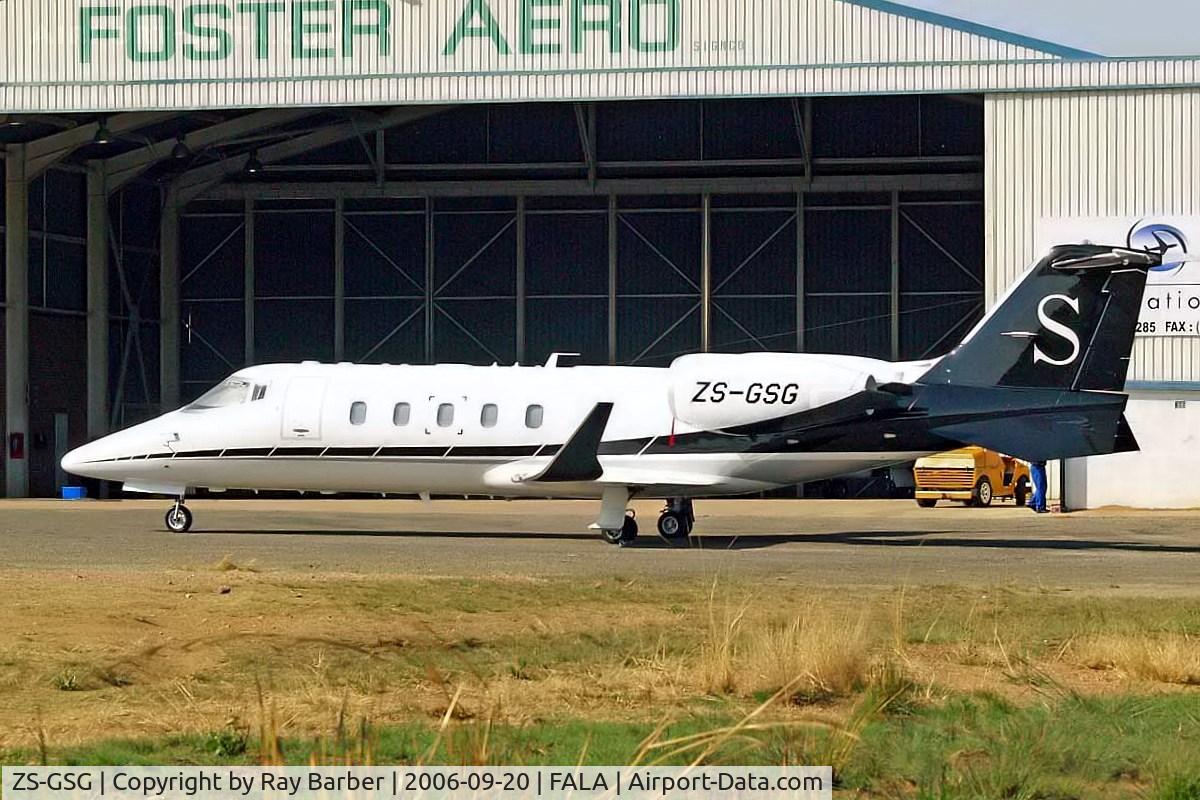 ZS-GSG, 2006 Learjet 60 C/N 60-301, Learjet 60 [60-301] Lanseria~ZS 20/09/2006