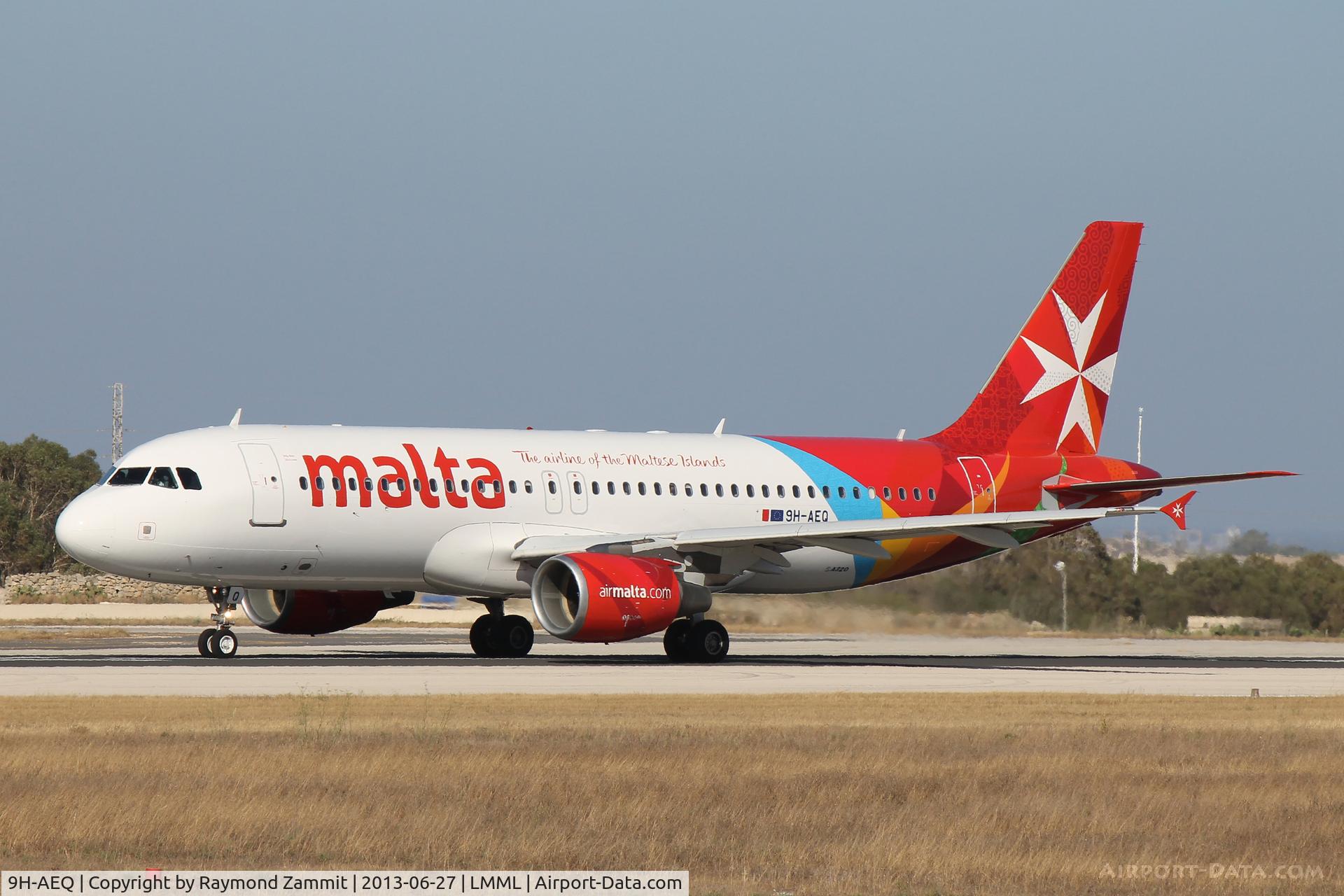 9H-AEQ, 2007 Airbus A320-214 C/N 3068, A320 9H-AEQ Air Malta