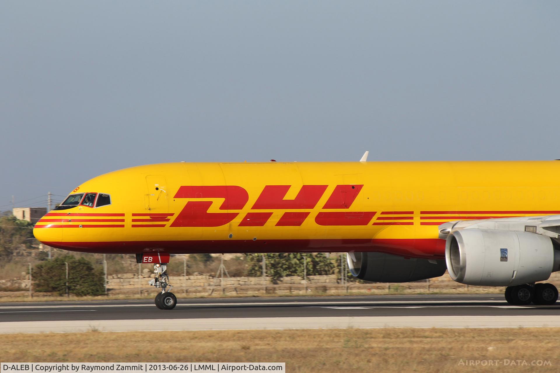 D-ALEB, 1982 Boeing 757-236/SF C/N 22173, B757 D-ALEB Eurotrans (DHL)