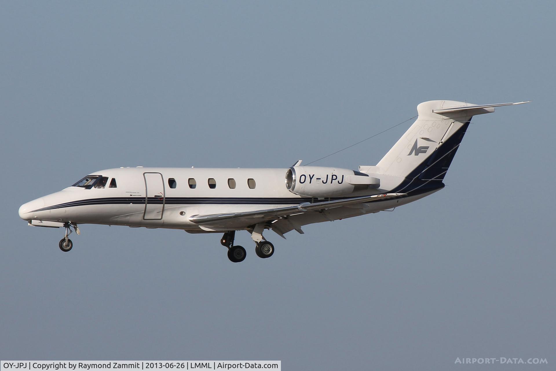 OY-JPJ, 1981 Cessna 650 Citation III C/N 650-0060, Cessna 650 OY-JPJ of North Flying