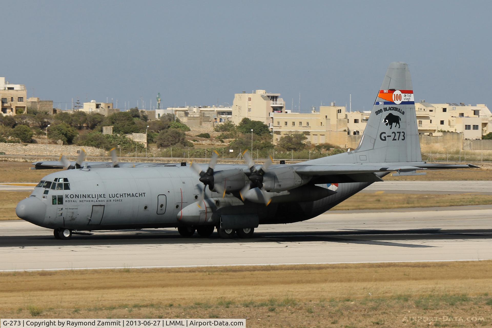 G-273, 1993 Lockheed C-130H-30 Hercules C/N 382-5273, C130 G-273 of the Royal Netherlands Air Force.