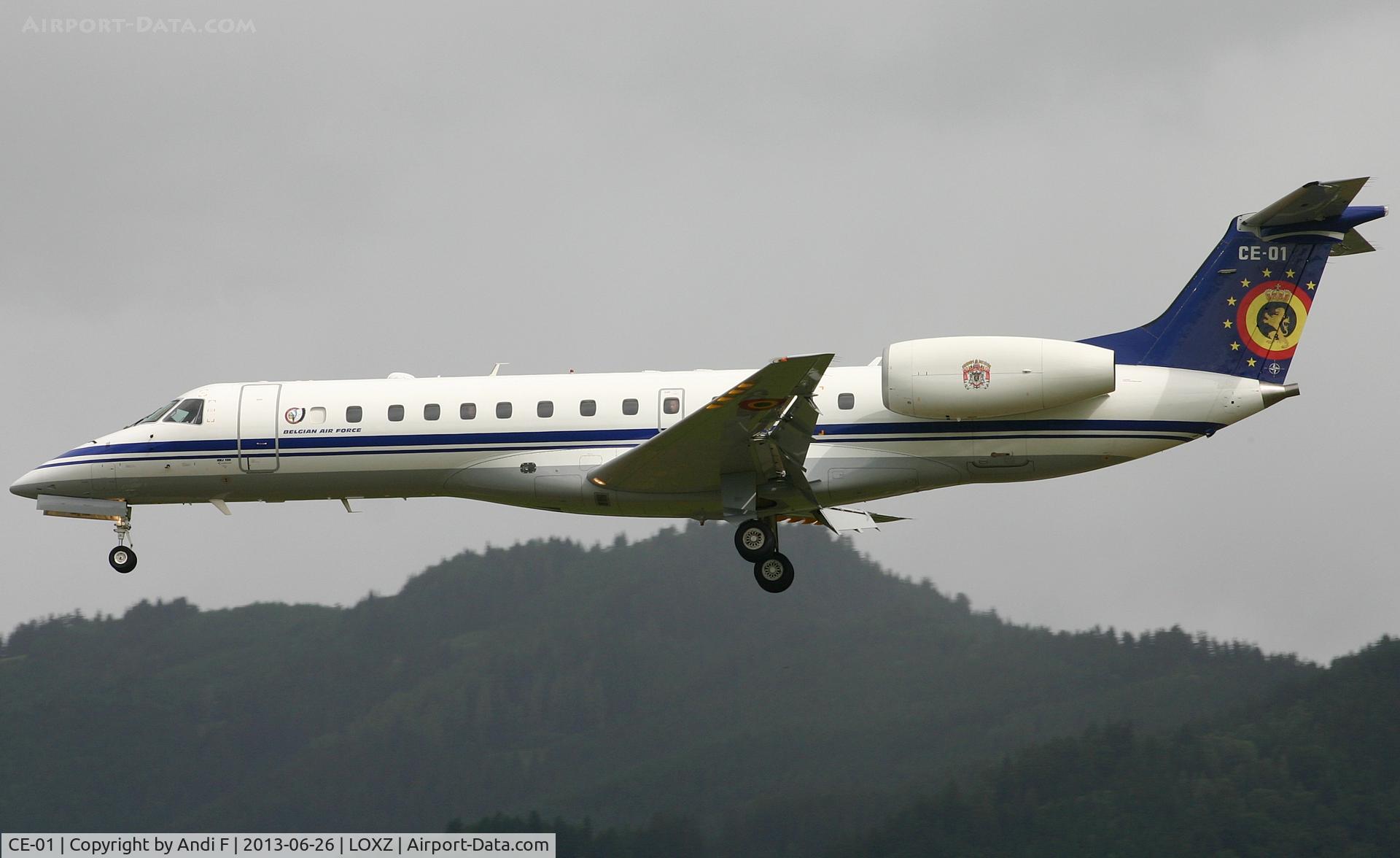 CE-01, 2001 Embraer ERJ-135LR (EMB-135LR) C/N 145449, Belgium - Air Force Embraer ERJ-135LR