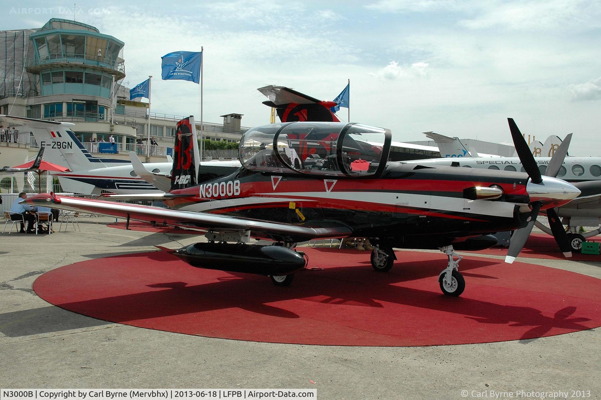 N3000B, 2006 Raytheon 3000 (T-6) C/N PH-1, Part of the 2013 Paris Air Show Static Display.