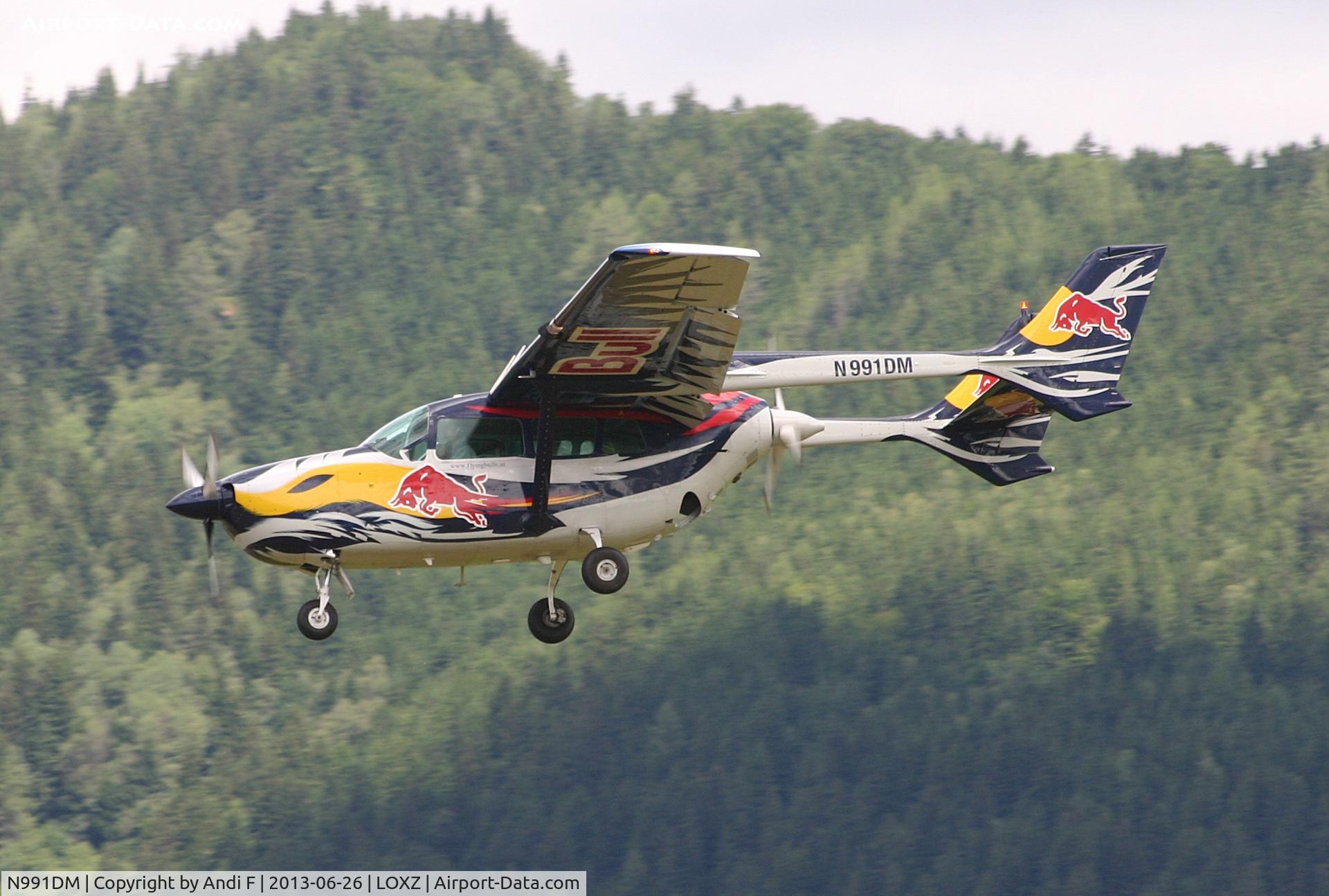N991DM, Cessna 337D Super Skymaster C/N 337-1177, Red Bull Cessna 337D Super Skymaster