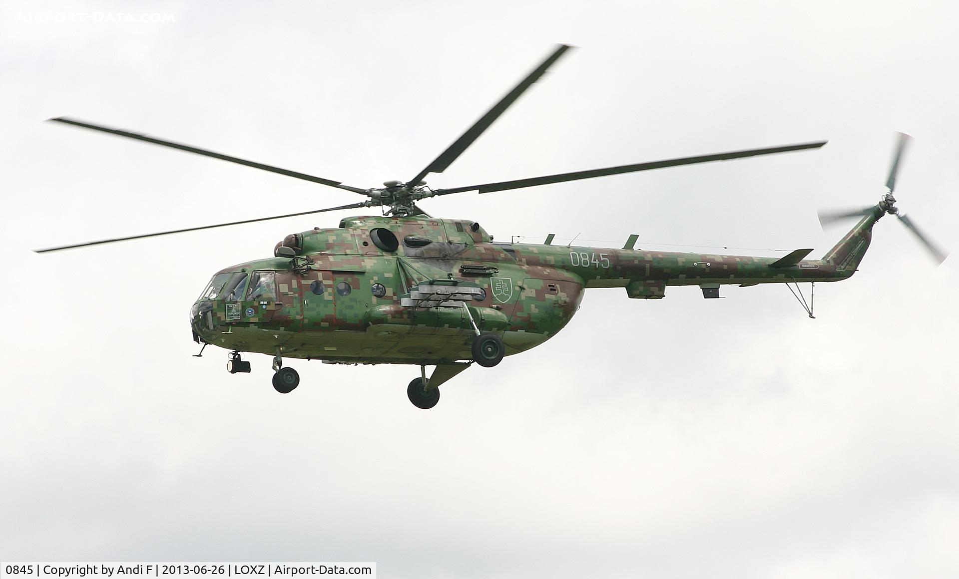 0845, Mil Mi-17 Hip C/N 108M45, Slovakia - Air Force Mil Mi-17