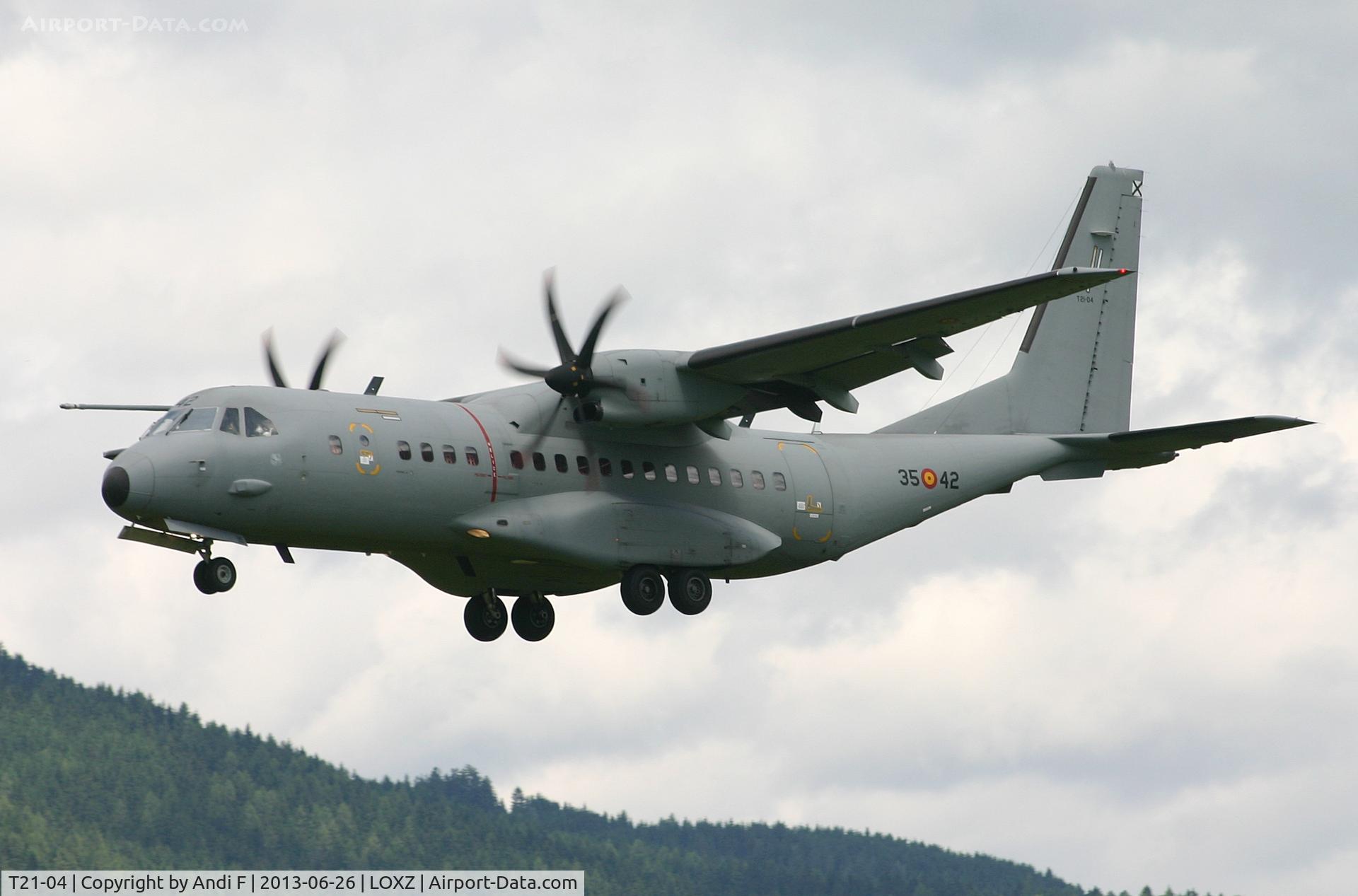 T21-04, 2003 CASA C-295M C/N EA03-04-005, Spain - Air Force CASA C-295M