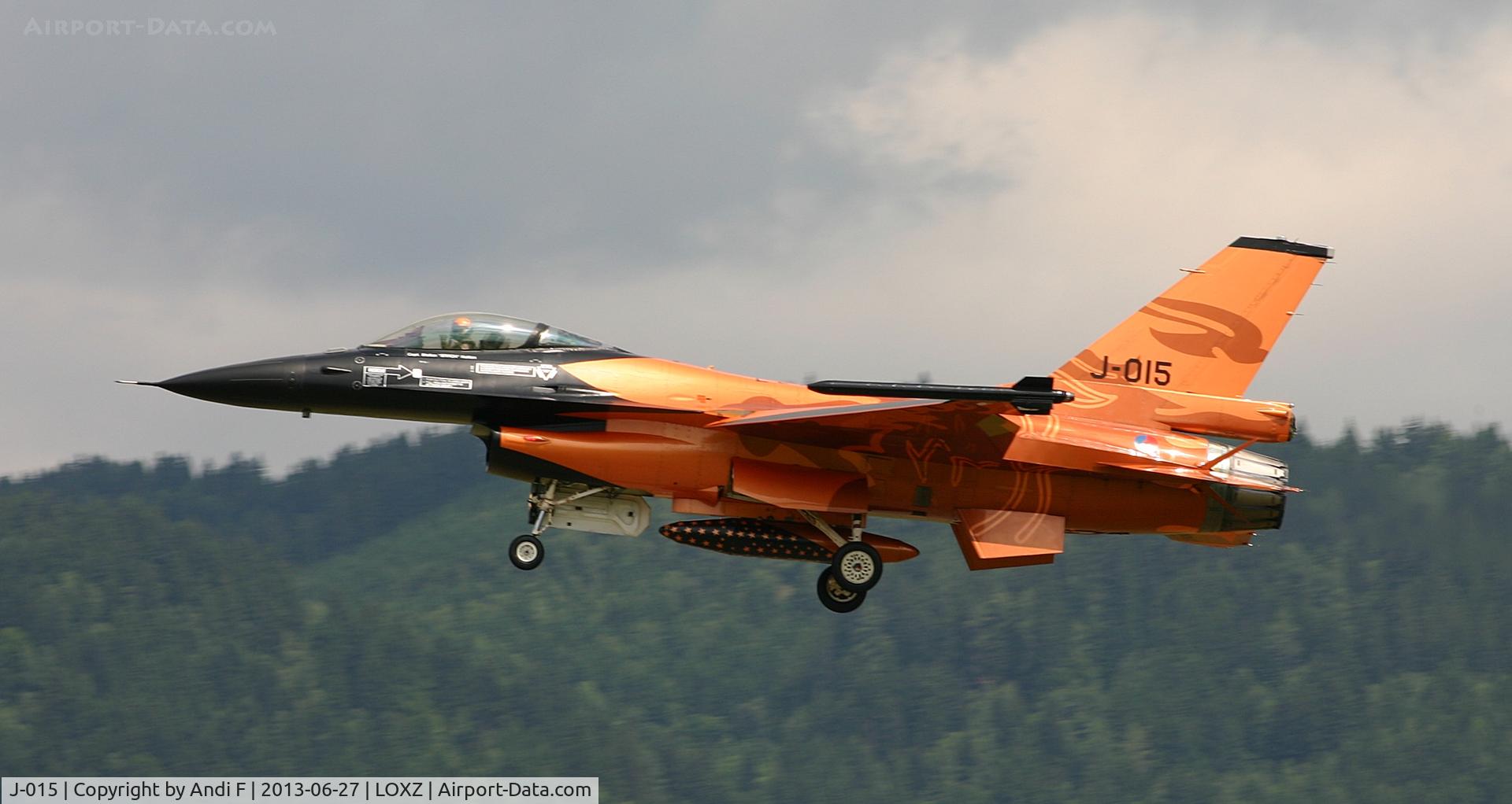 J-015, 1991 Fokker F-16A Fighting Falcon C/N 6D-171, Netherlands - Air Force General Dynamics F-16AM Fighting Falcon