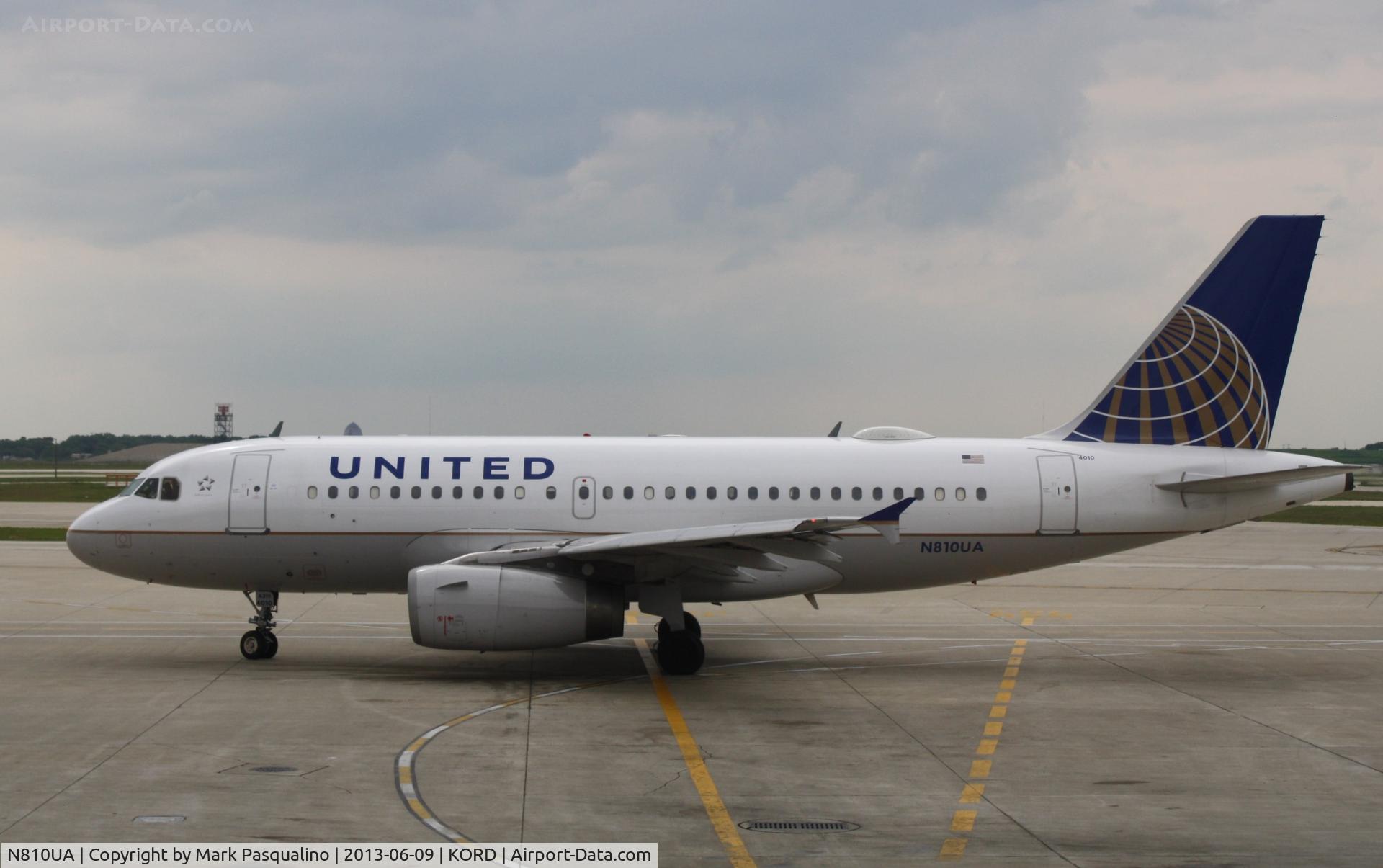 N810UA, 1998 Airbus A319-131 C/N 843, Airbus A319