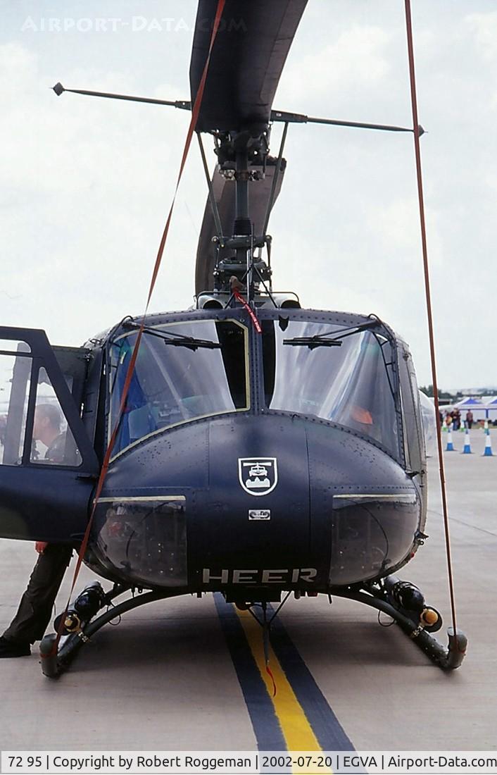 72 95, Bell (Dornier) UH-1D Iroquois (205) C/N 8415, GERMAN ARMY.HEER.