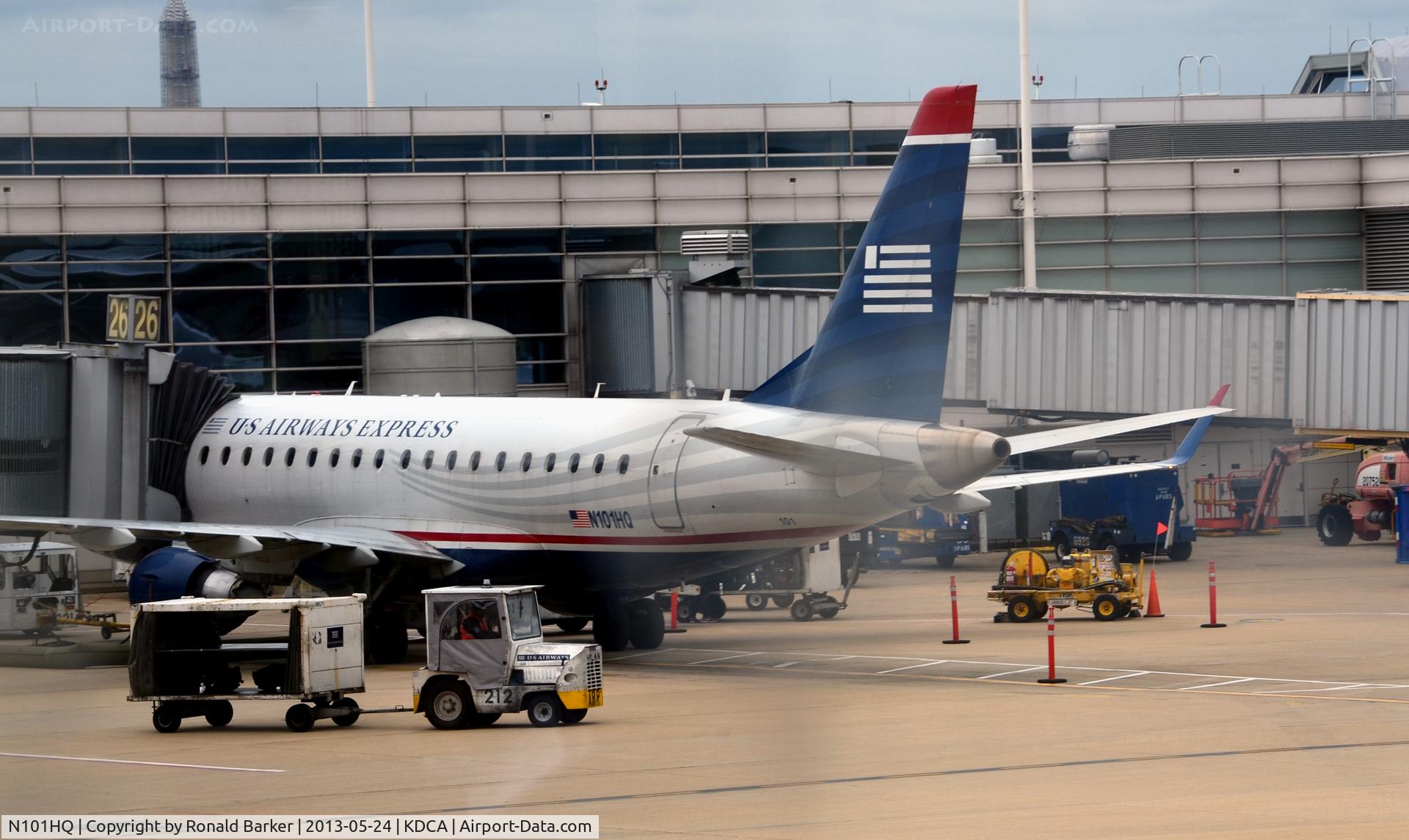 N101HQ, 2007 Embraer 175LR (ERJ-170-200LR) C/N 17000156, Gate 26 DCA