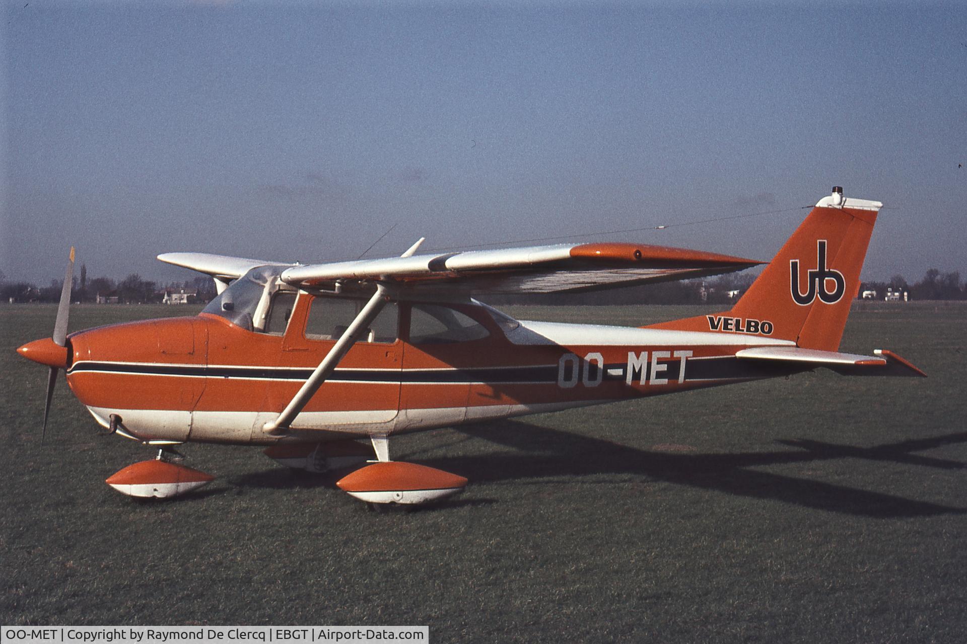 OO-MET, 1963 Cessna 172D C/N 17249978, Gent 1971