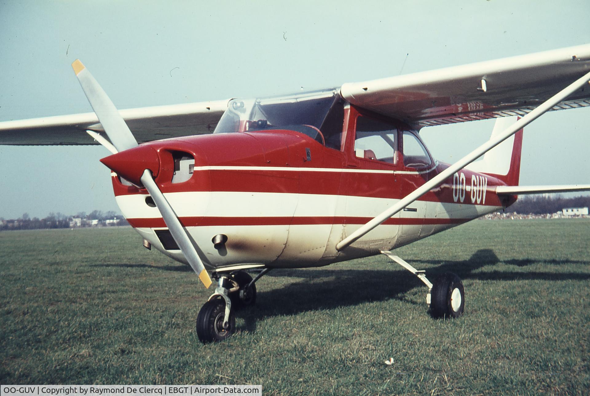 OO-GUV, 1965 Reims F172G C/N 0216, Gent  1967