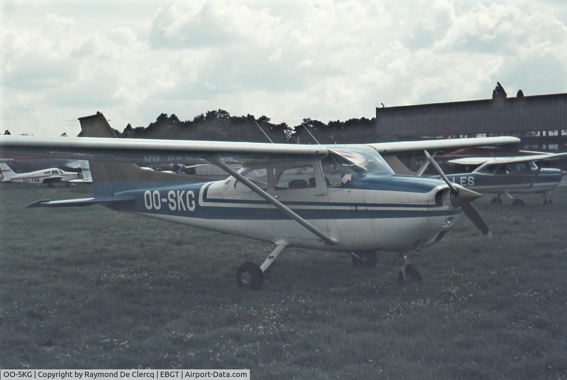 OO-SKG, 1973 Reims F172M Skyhawk Skyhawk C/N 1091, Gent  1974