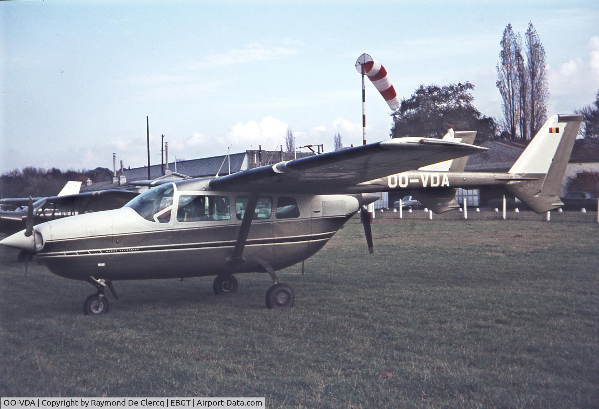 OO-VDA, 1965 Cessna 337 Super Skymaster C/N 337-0047, Gent 1968