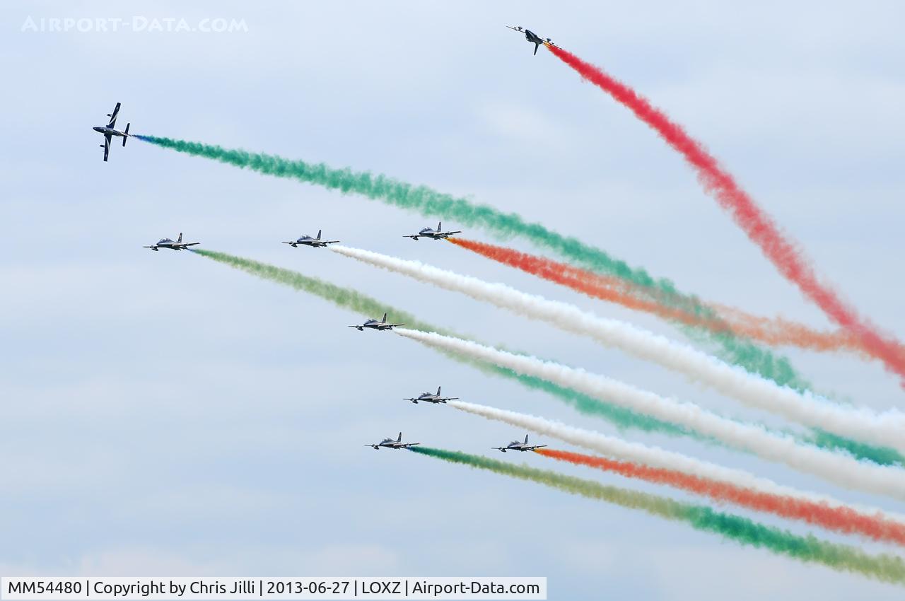 MM54480, Aermacchi MB-339PAN C/N 6675/070/AD009, Frecce Tricolori
