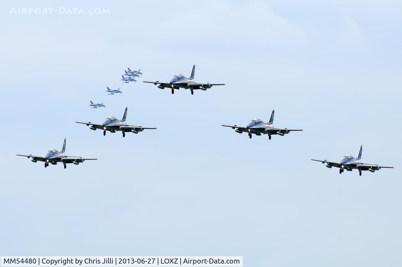MM54480, Aermacchi MB-339PAN C/N 6675/070/AD009, Frecce Tricolori