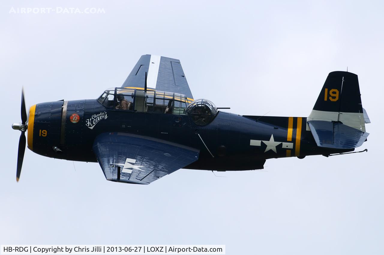 HB-RDG, 1945 Grumman TBM-3R Avenger C/N 3381, Grumman TBM