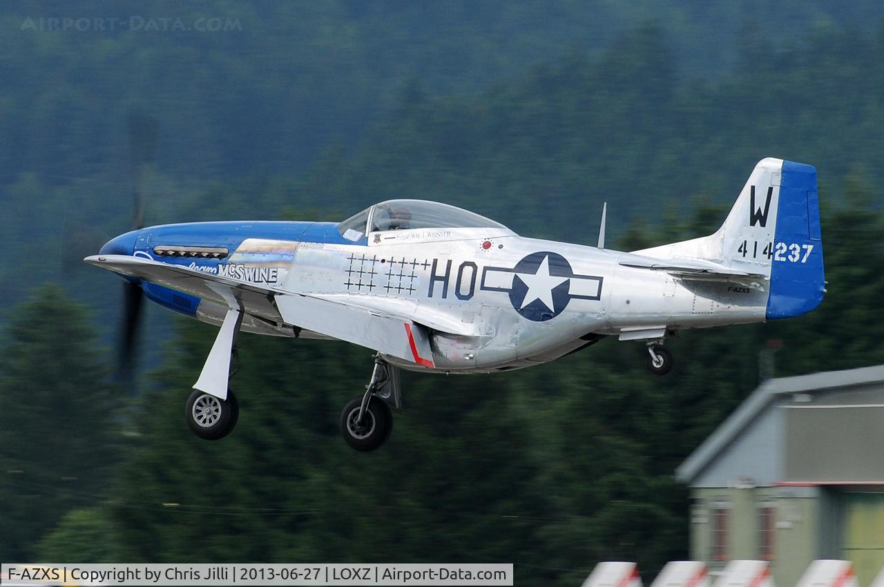 F-AZXS, 1944 North American F-51D Mustang C/N 122-40196, ......
