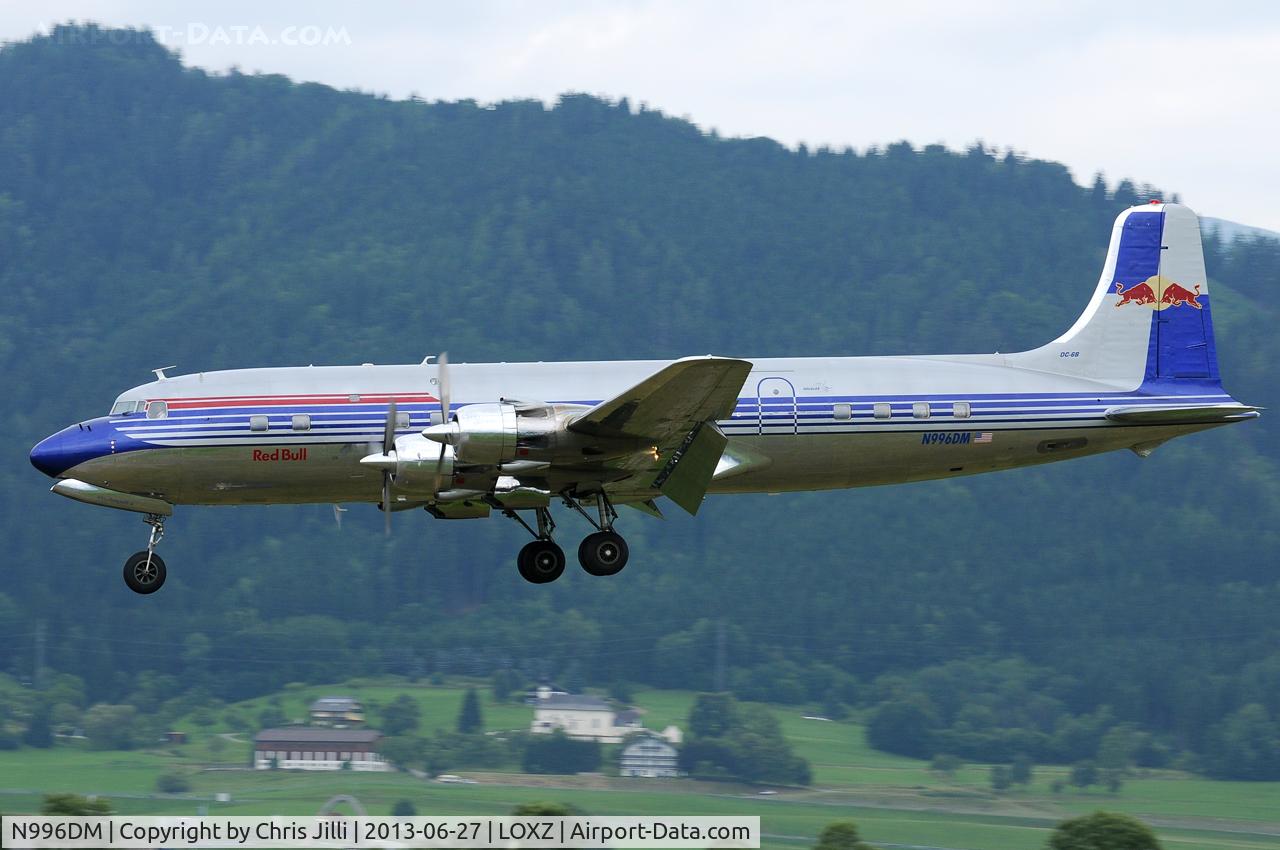 N996DM, 1958 Douglas DC-6B C/N 45563, Flying Bulls
