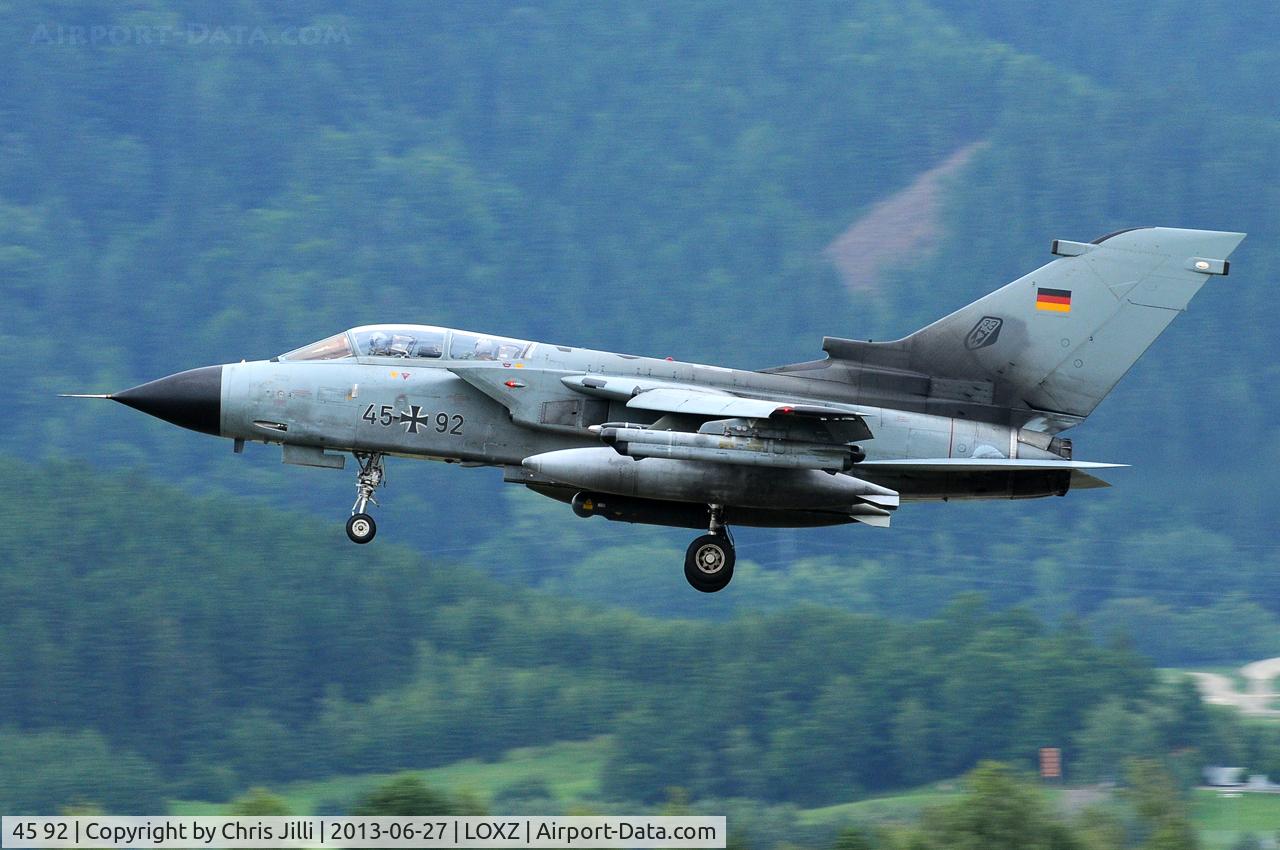 45 92, Panavia Tornado IDS C/N 724/GS233/4292, German Air Force - Deutsche Luftwaffe
