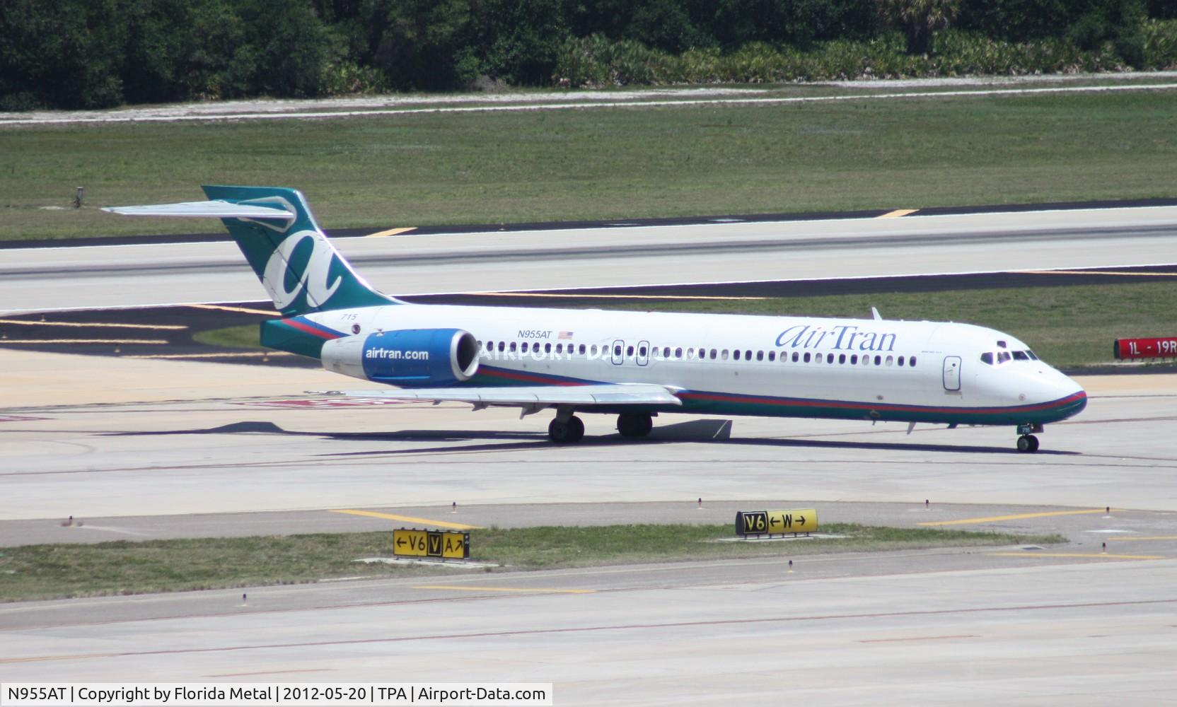 N955AT, 2000 Boeing 717-200 C/N 55017, Air Tran 717