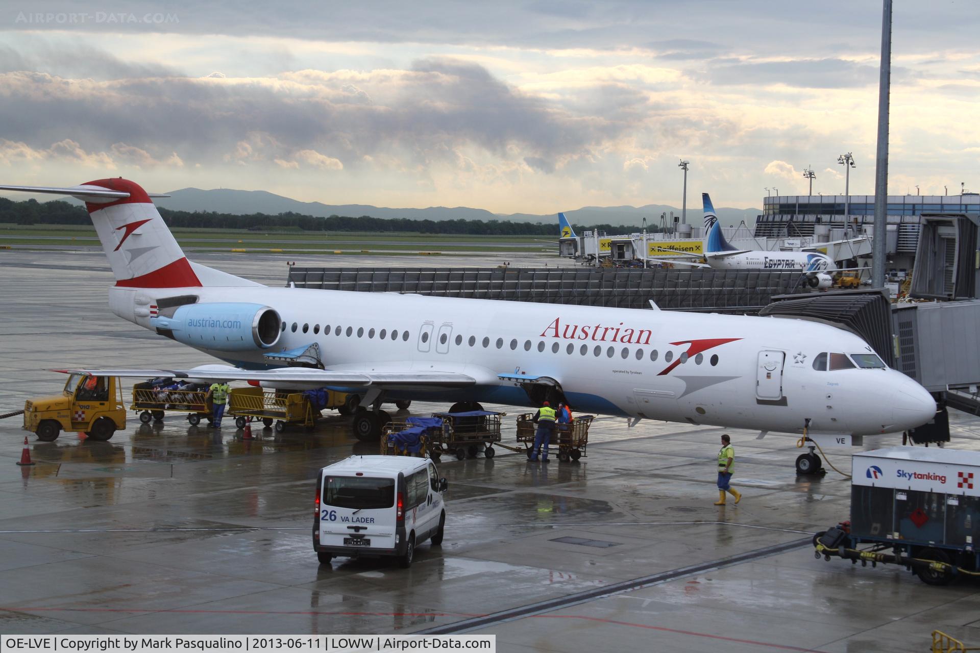 OE-LVE, 1994 Fokker 100 (F-28-0100) C/N 11499, Fokker 100