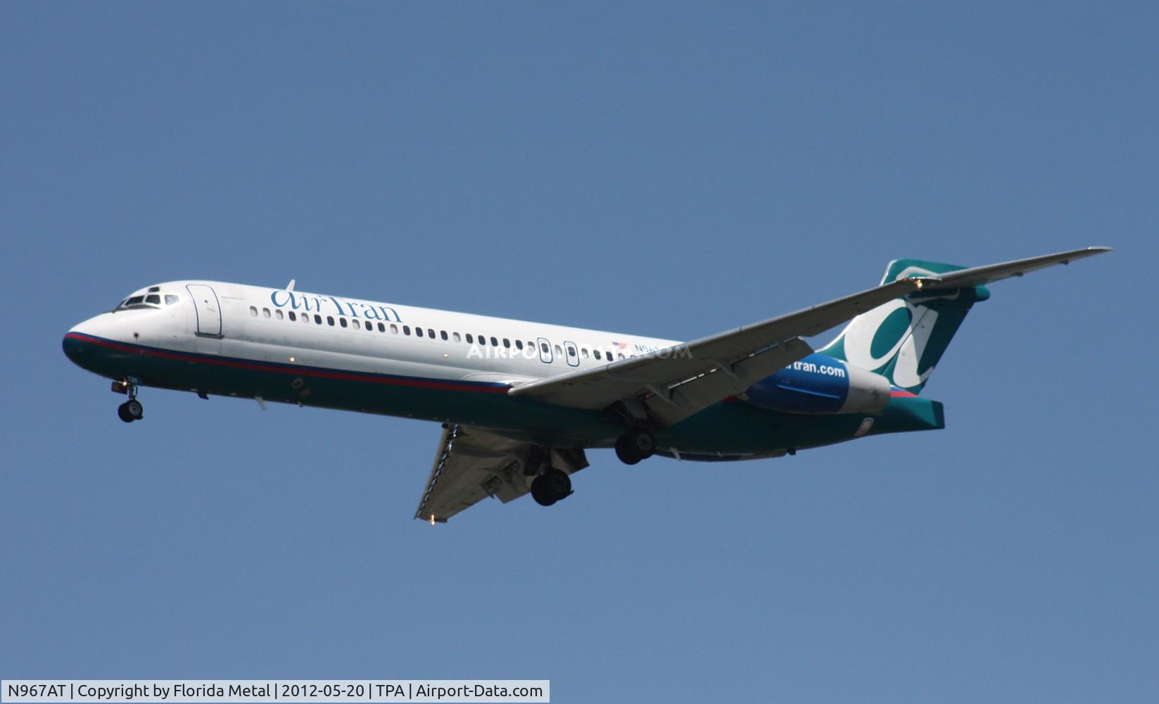 N967AT, 2001 Boeing 717-200 C/N 55028, Air Tran 717