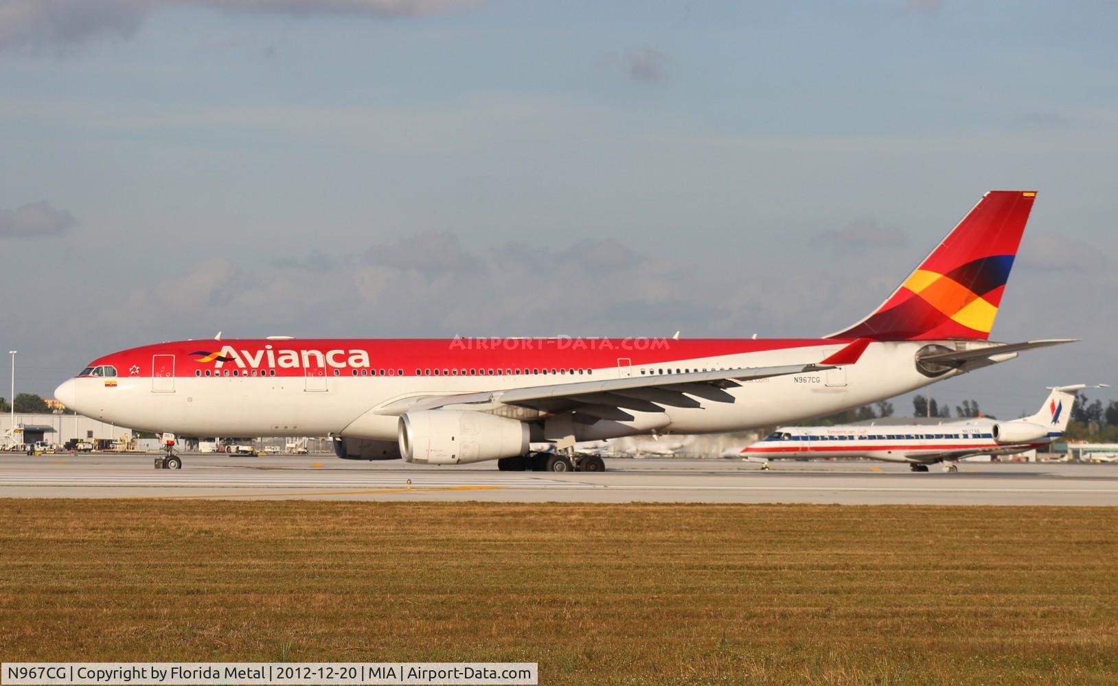N967CG, 2008 Airbus A330-243 C/N 0967, Avianca A330-200