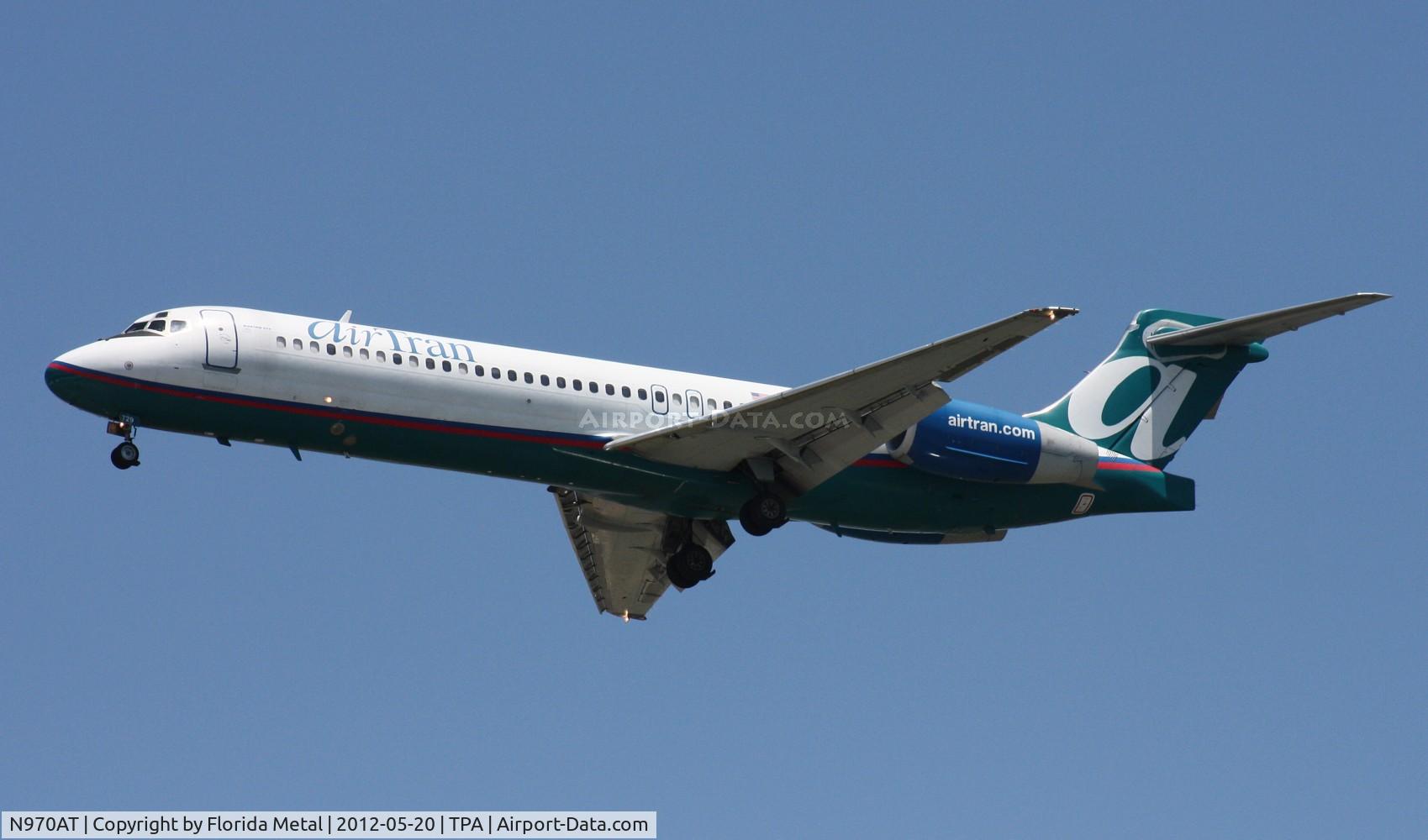N970AT, 2001 Boeing 717-200 C/N 55031, Air Tran 717