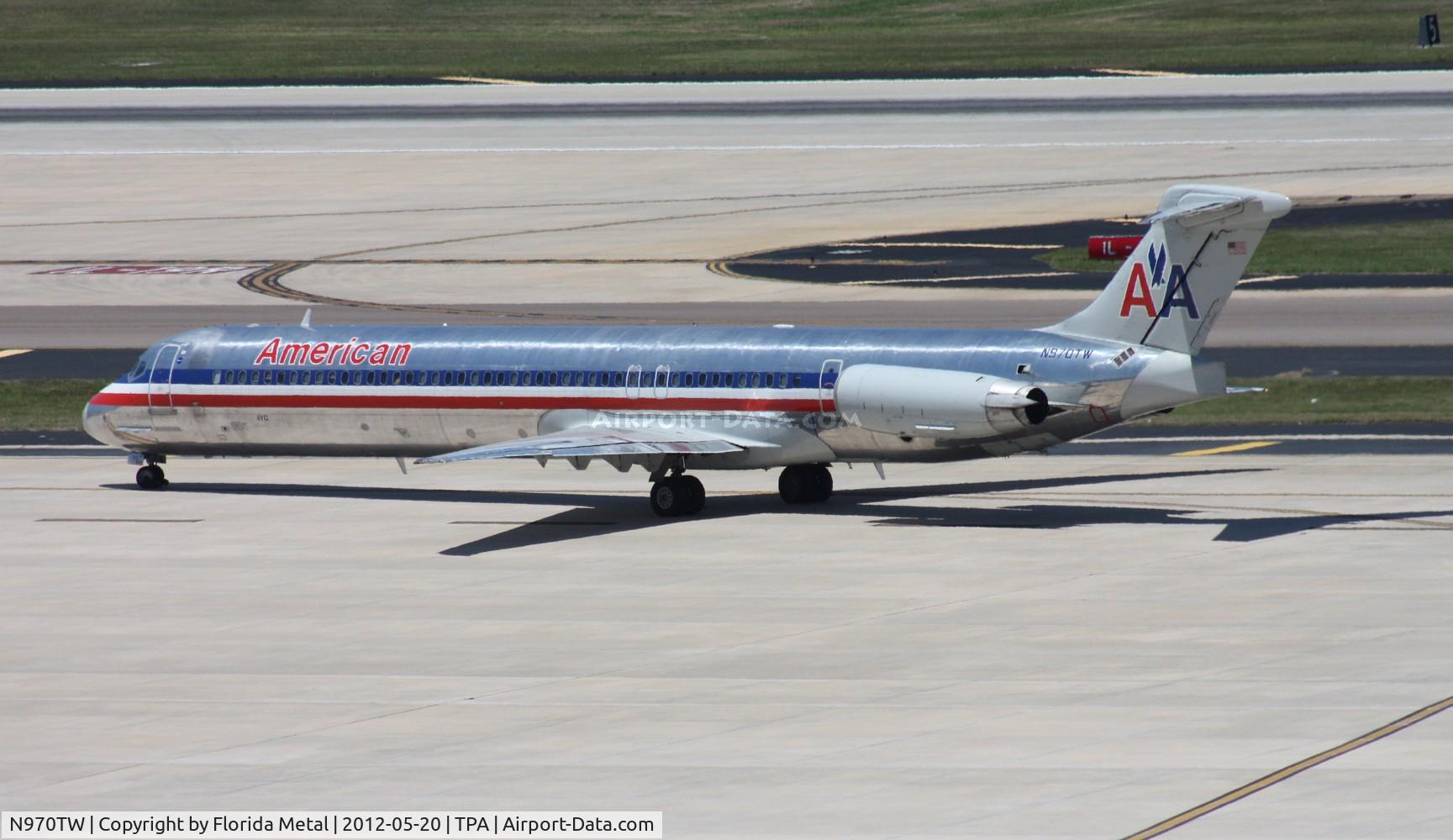 N970TW, 1999 McDonnell Douglas MD-83 (DC-9-83) C/N 53620, American MD-83