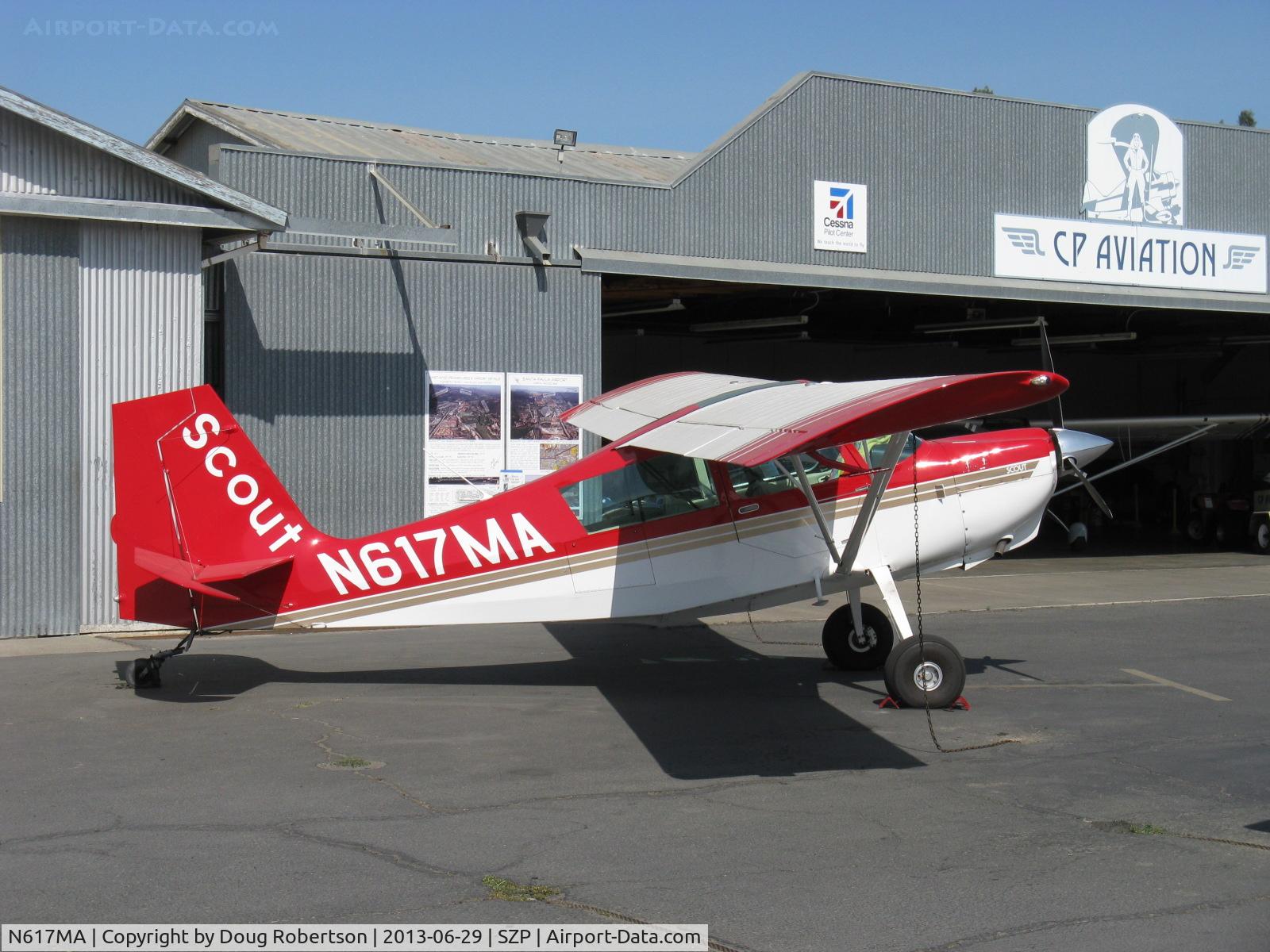 N617MA, 2003 American Champion 8GCBC Scout C/N 444-2003, 2003 American Champion 8GCBC SCOUT, Lycoming O-360 180 Hp
