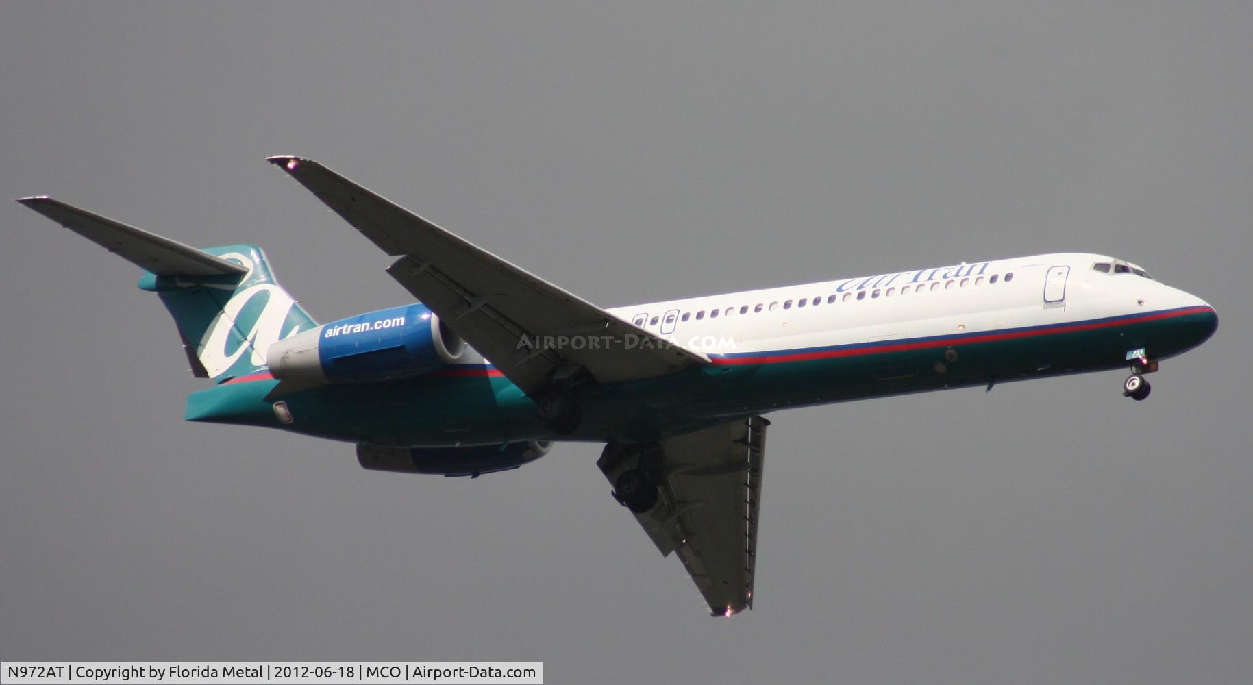 N972AT, 2001 Boeing 717-200 C/N 55033, Air Tran 717