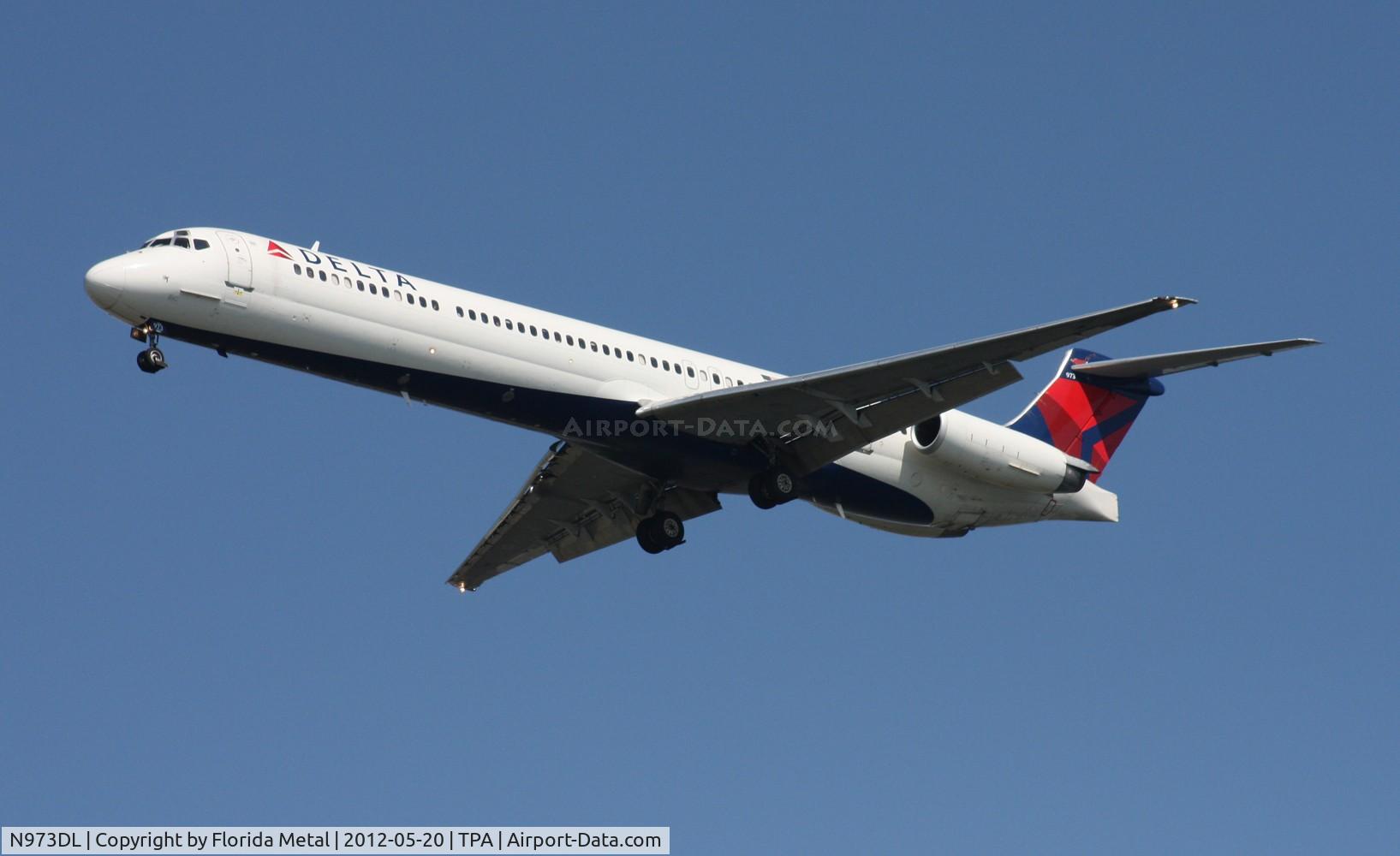 N973DL, 1991 McDonnell Douglas MD-88 C/N 53241, Delta MD-88