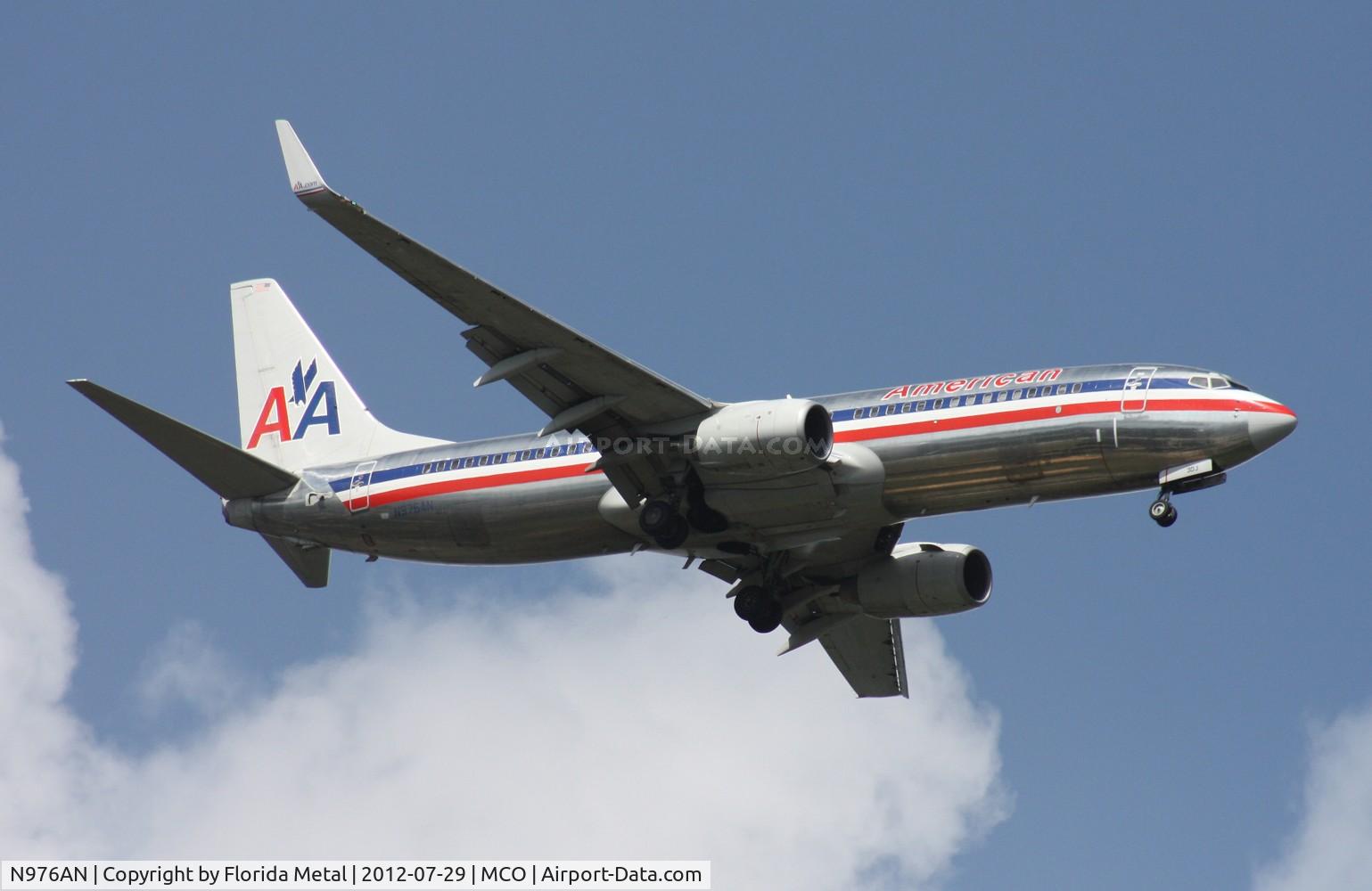 N976AN, 2001 Boeing 737-823 C/N 30099, American 737-800