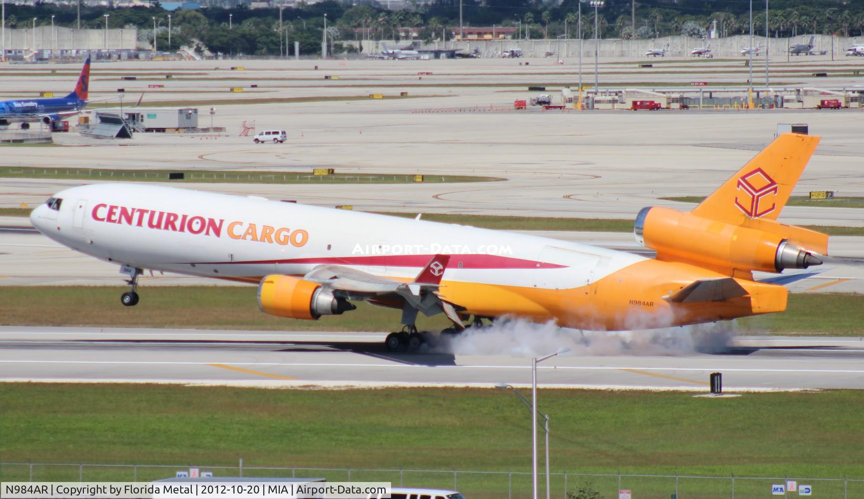 N984AR, 1992 McDonnell Douglas MD-11F C/N 48429, Centurion MD-11