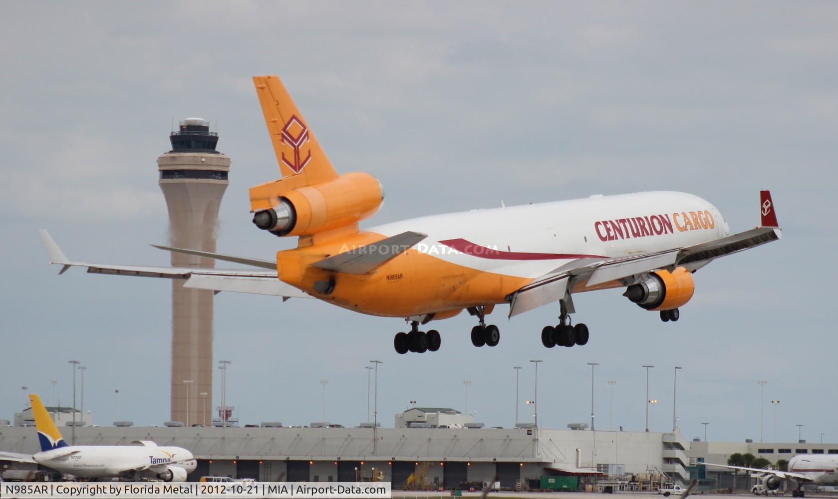 N985AR, 1992 McDonnell Douglas MD-11F C/N 48430, Centurion MD-11