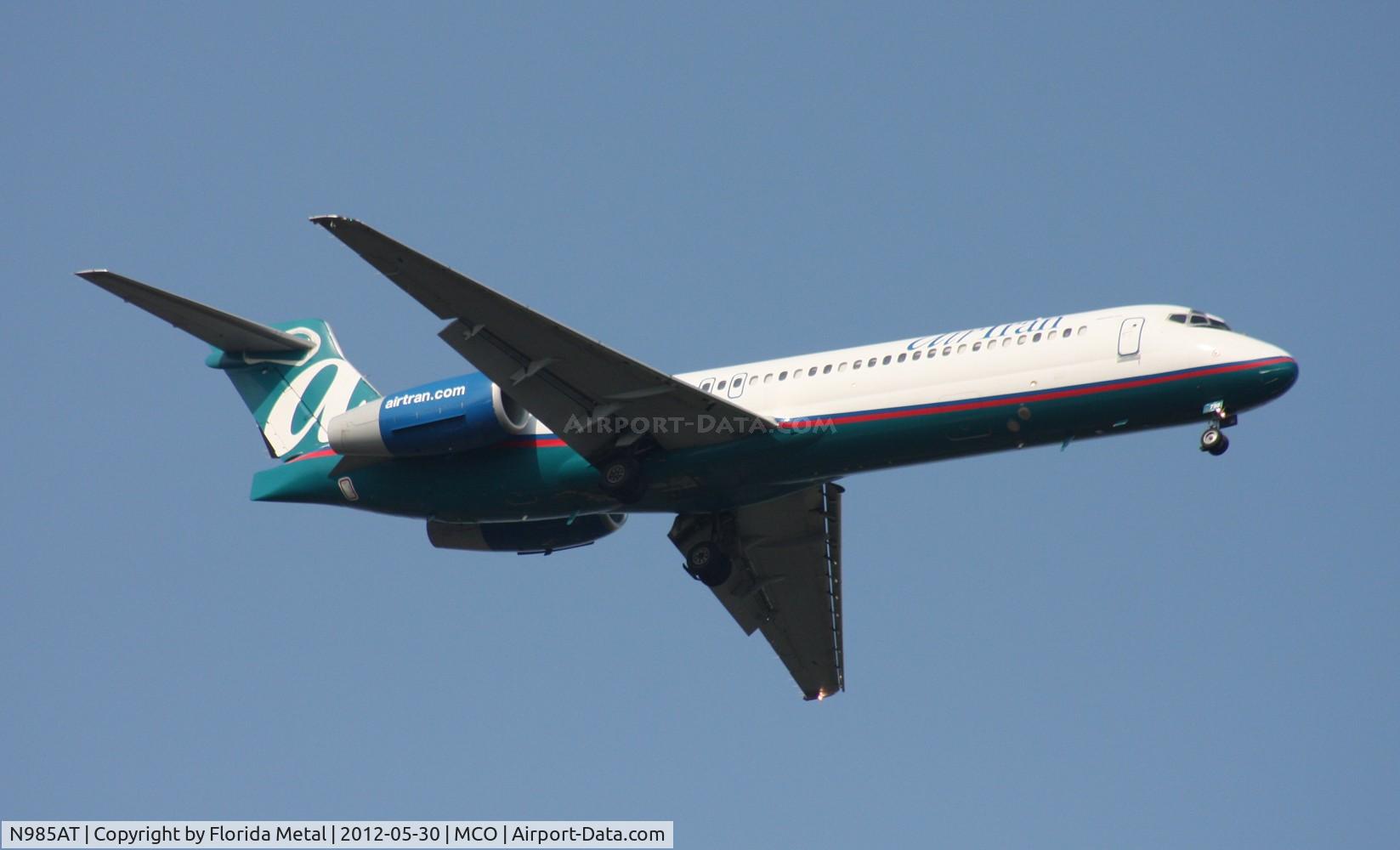 N985AT, 2001 Boeing 717-200 C/N 55090, Air Tran 717