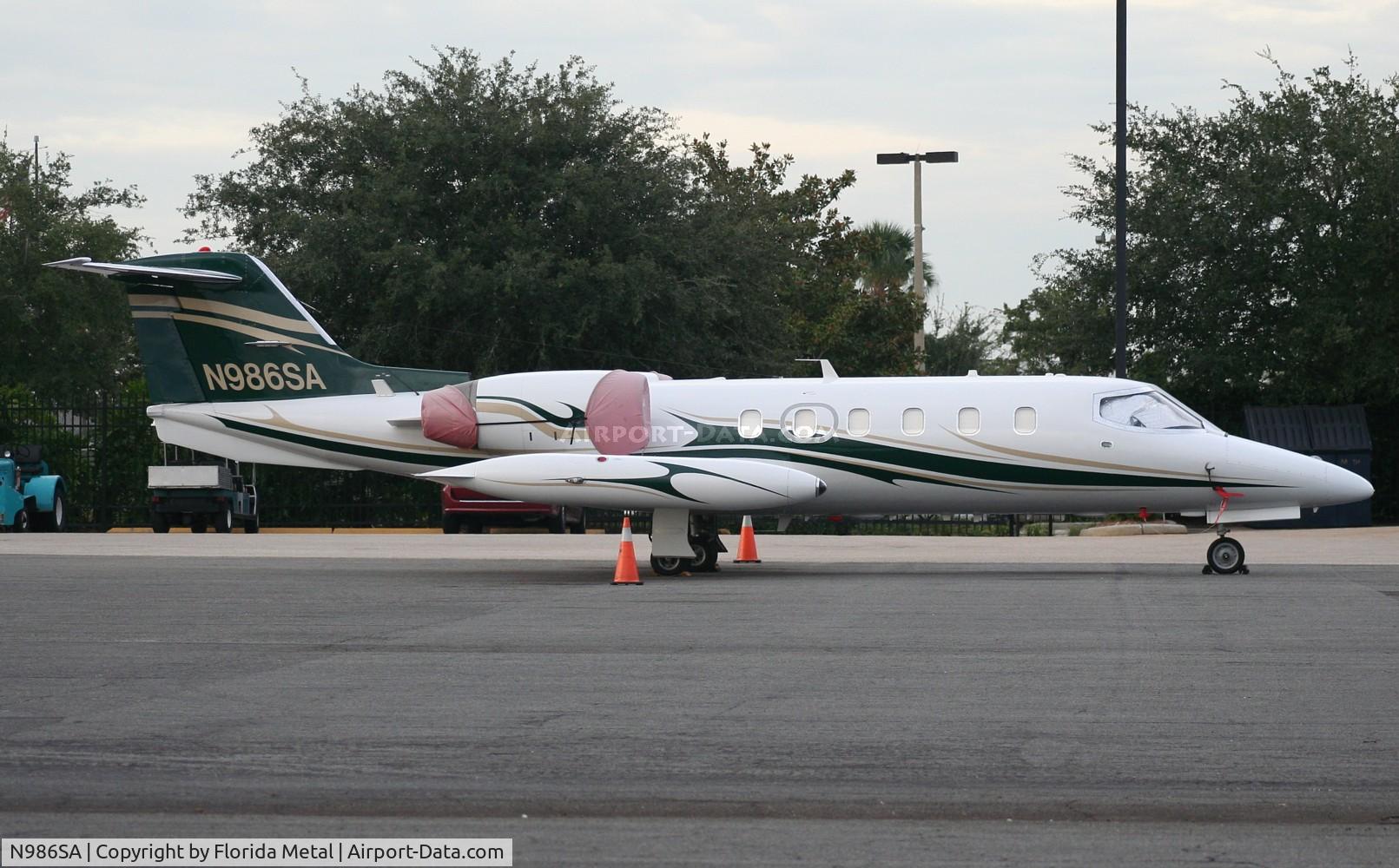 N986SA, 1985 Gates Learjet 35A C/N 609, Lear 35A