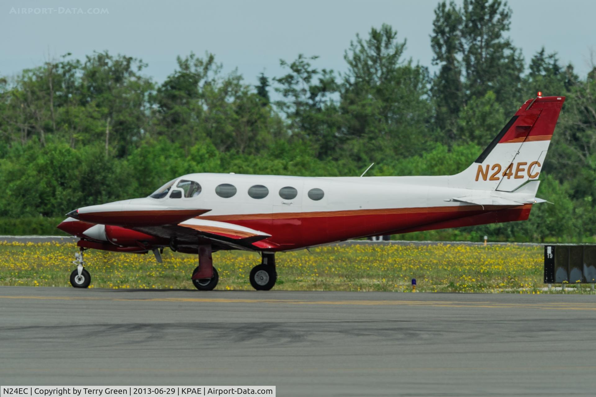 N24EC, 1971 Cessna 340 C/N 340-0009, 34R @ KPAE